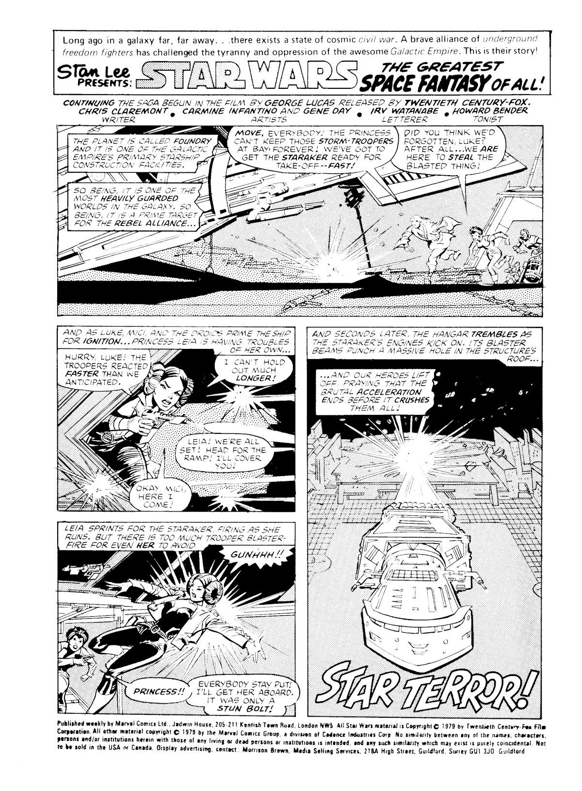 Read online Star Wars Weekly comic -  Issue #108 - 2