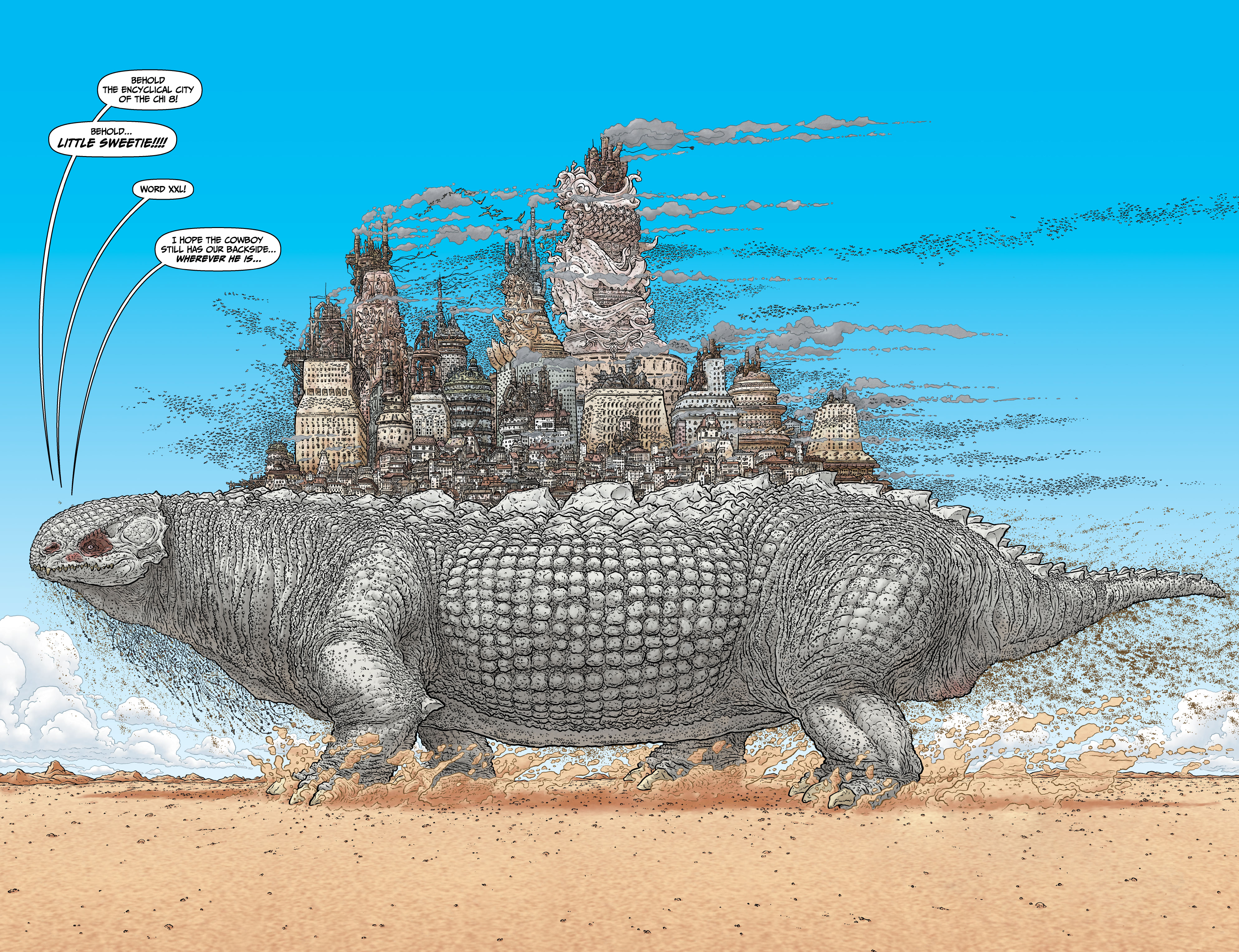Read online Shaolin Cowboy comic -  Issue # _Start Trek (Part 2) - 3