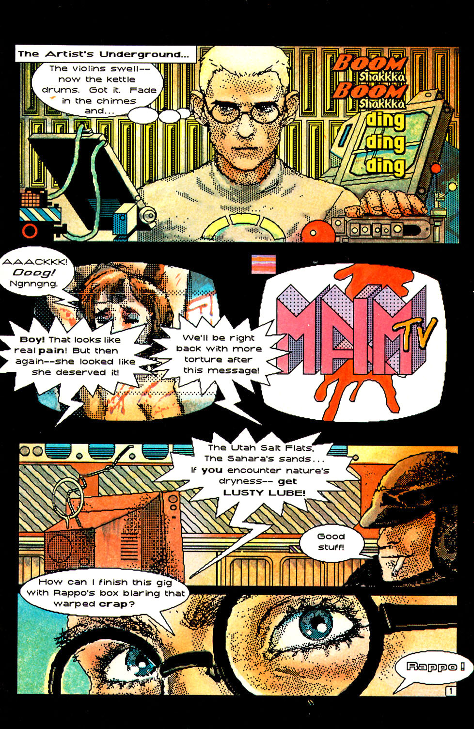 Read online Shatter comic -  Issue #1 - 3