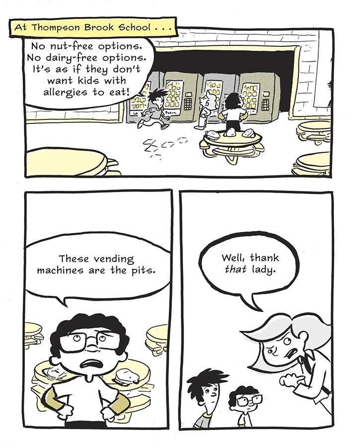 Read online Lunch Lady and the Schoolwide Scuffle comic -  Issue # TPB - 6