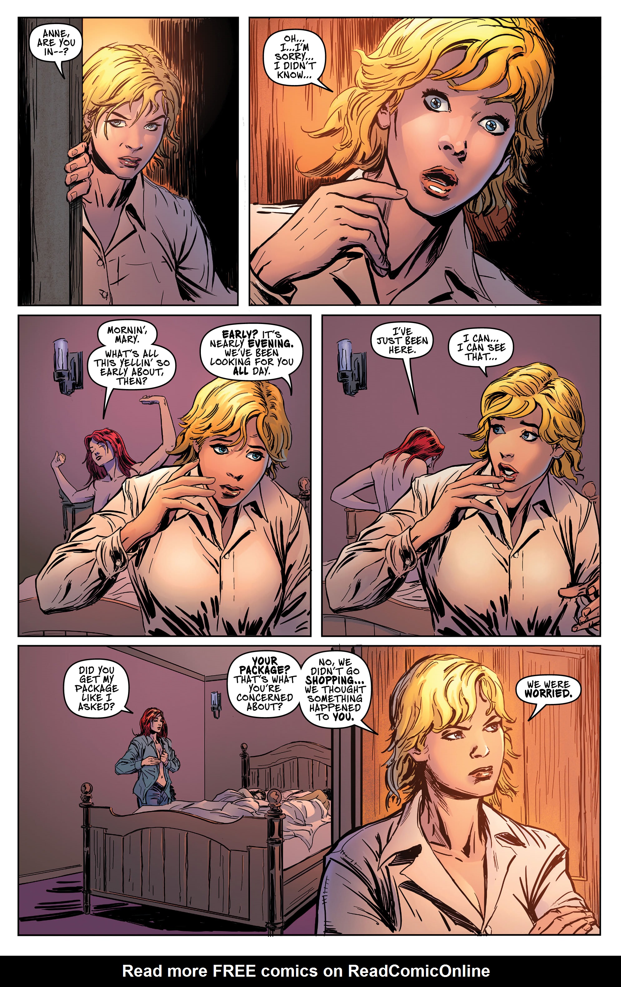 Read online A Man Among Ye comic -  Issue #5 - 4