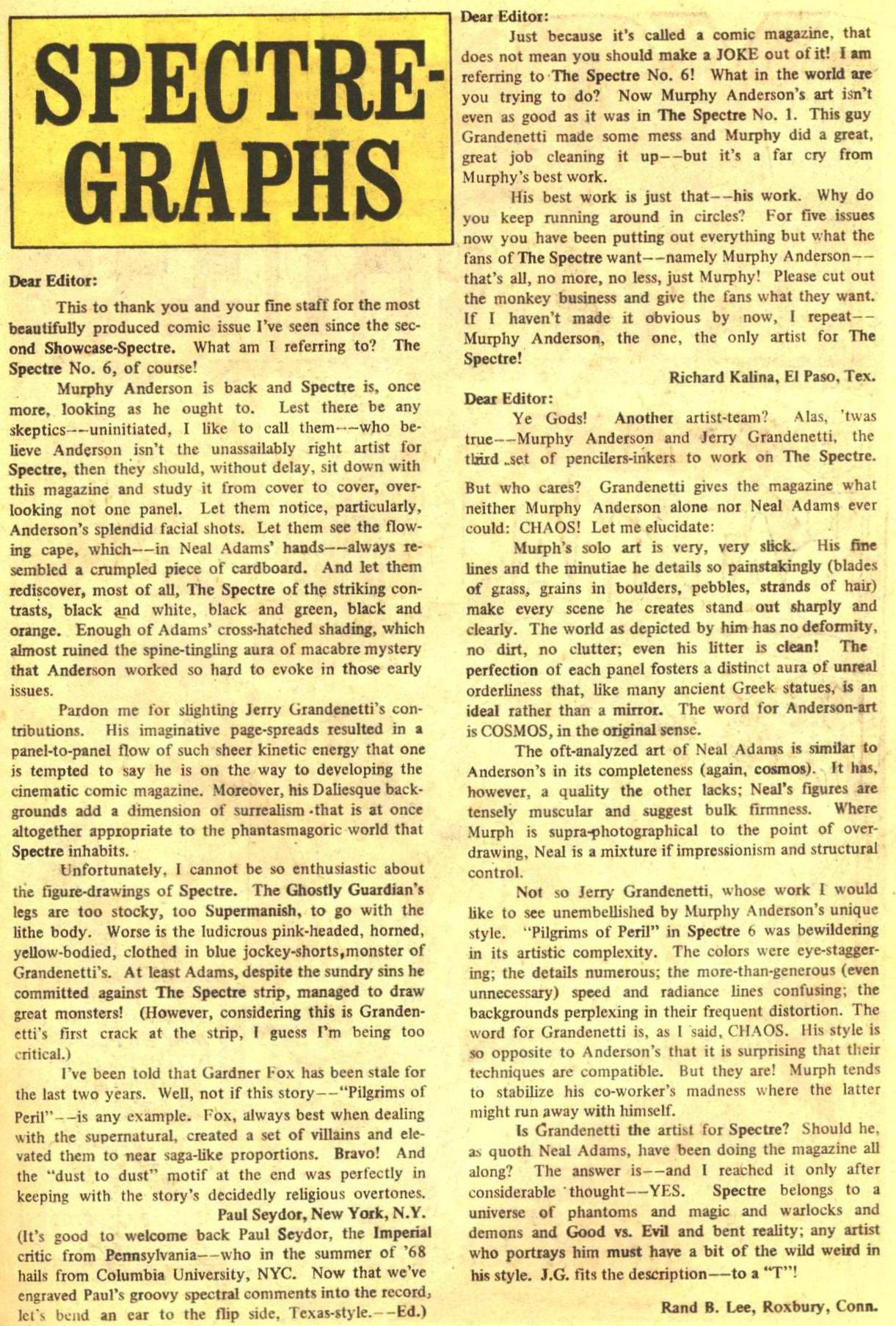 Read online The Spectre (1967) comic -  Issue #8 - 16