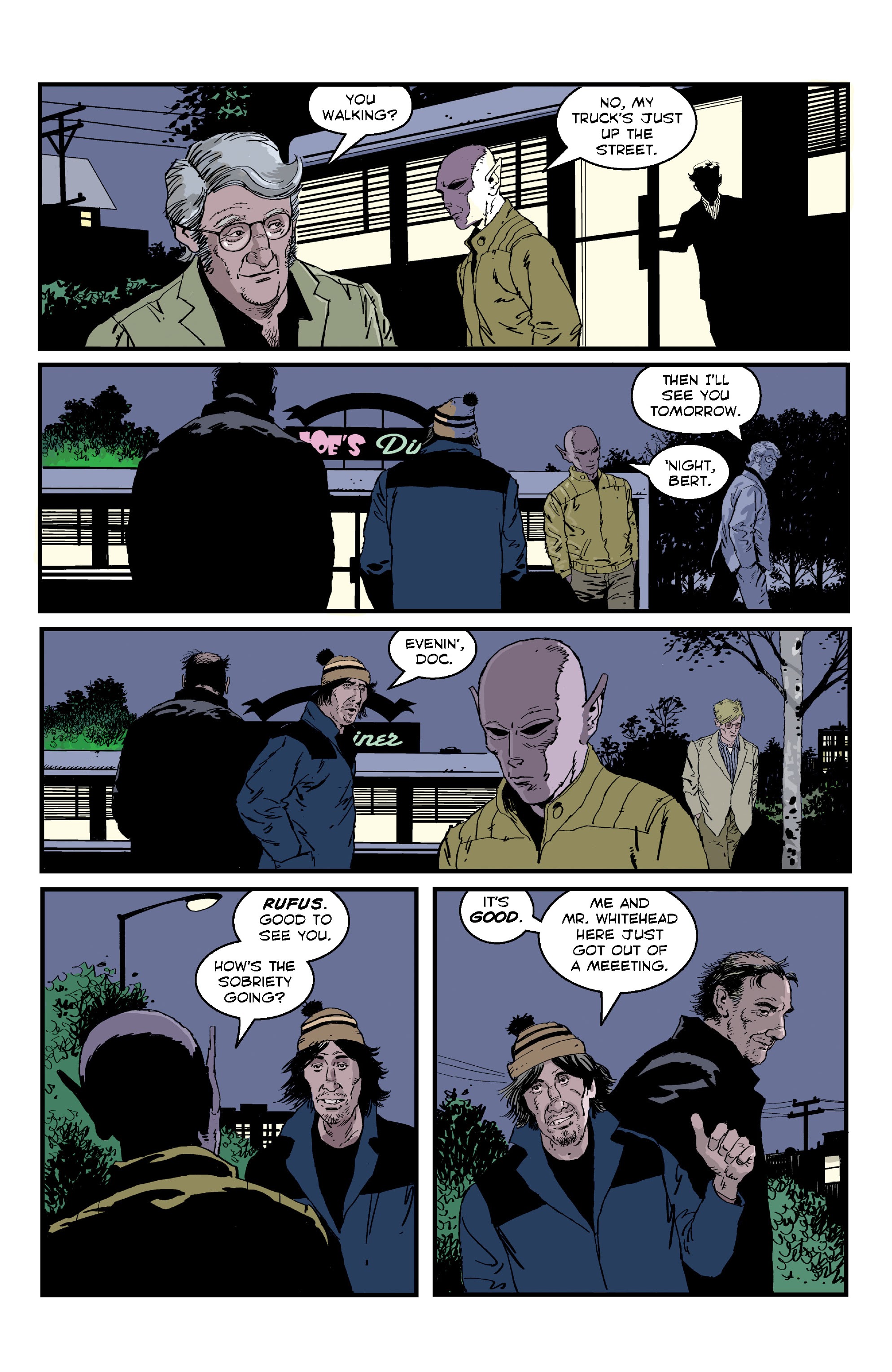 Read online Resident Alien: Your Ride's Here comic -  Issue #1 - 18