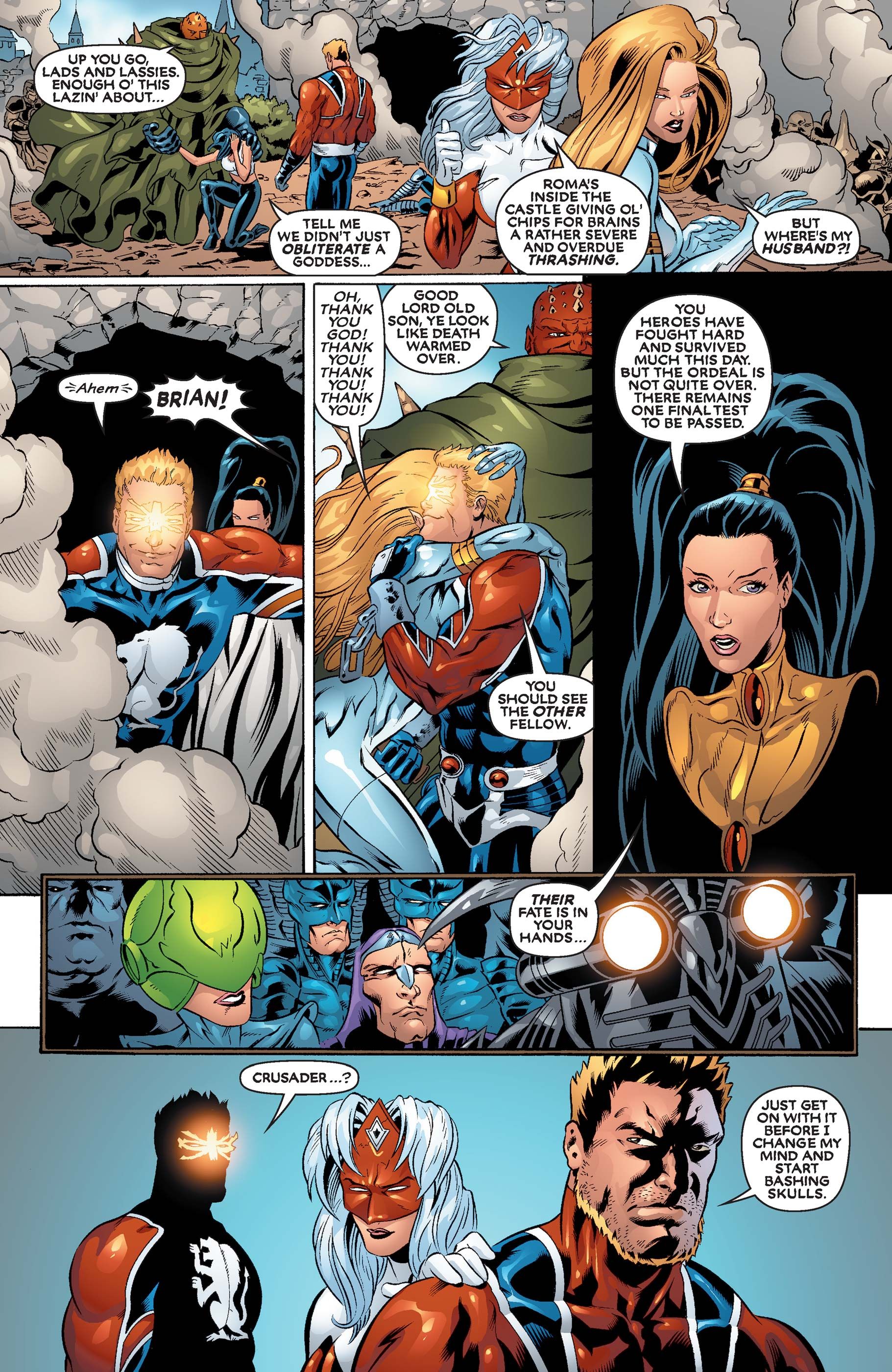 Read online Excalibur (2001) comic -  Issue #4 - 15
