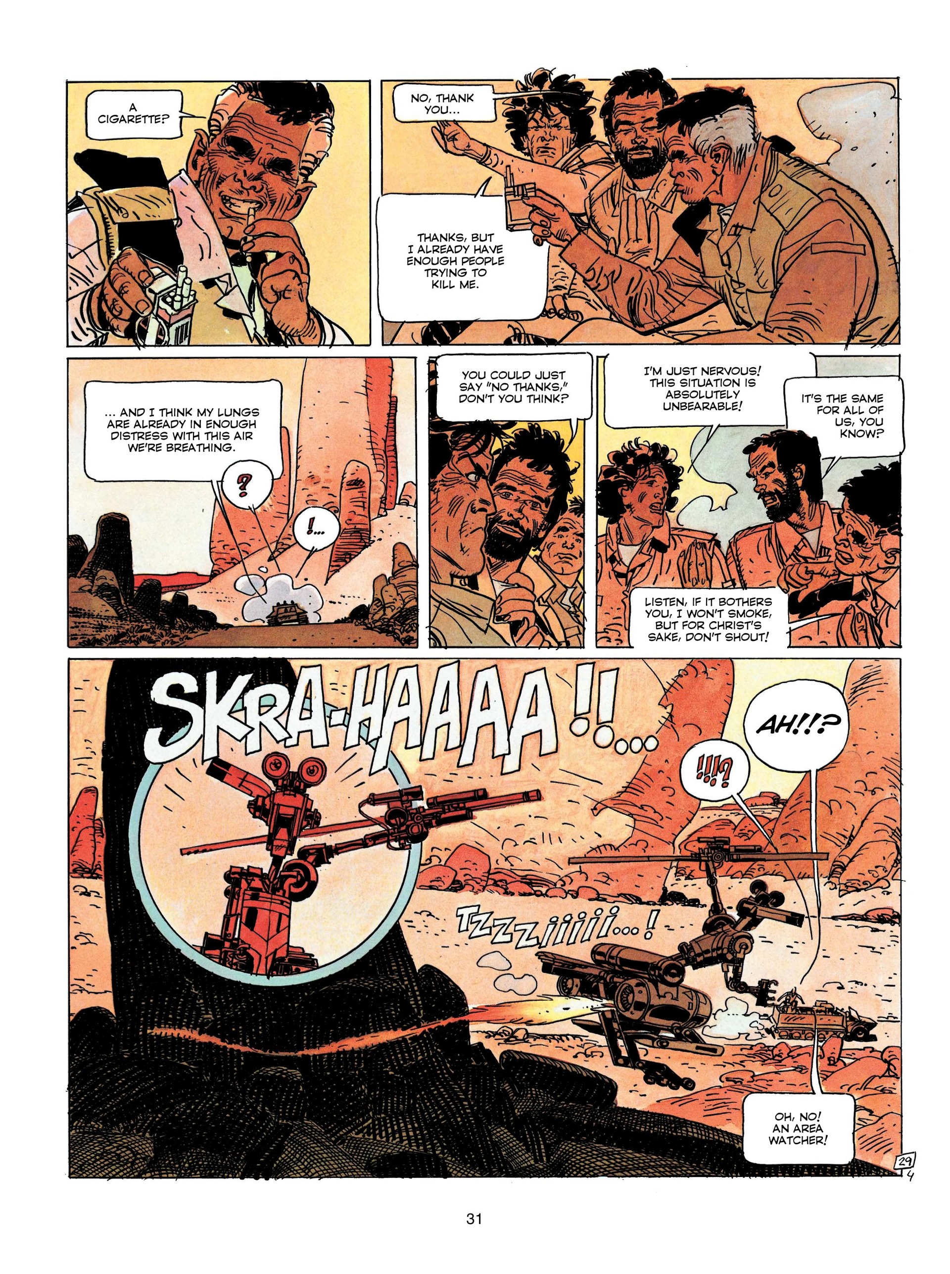 Read online Clarke and Kubrick comic -  Issue #4 - 32