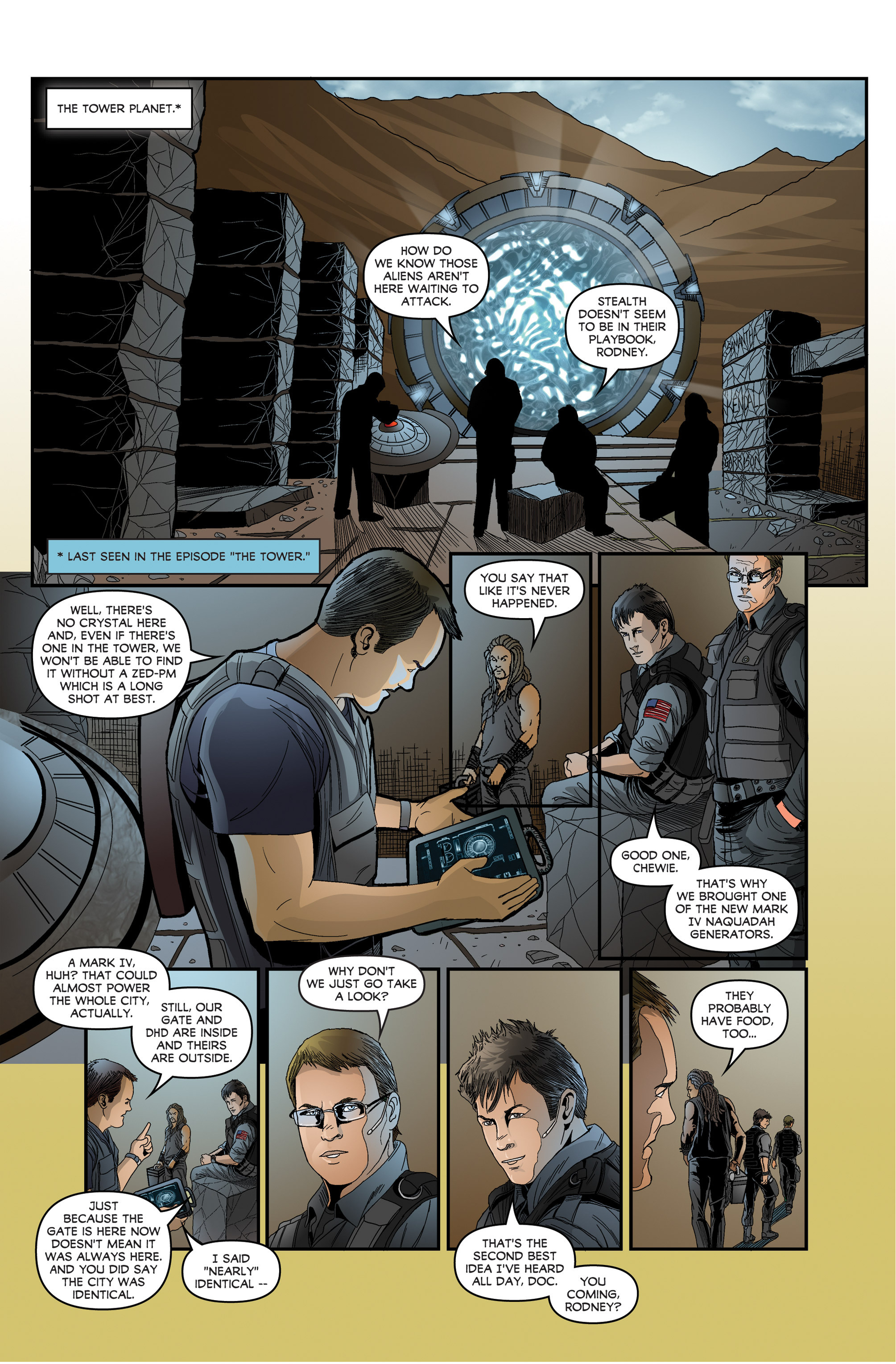 Read online Stargate Atlantis: Gateways comic -  Issue #1 - 20