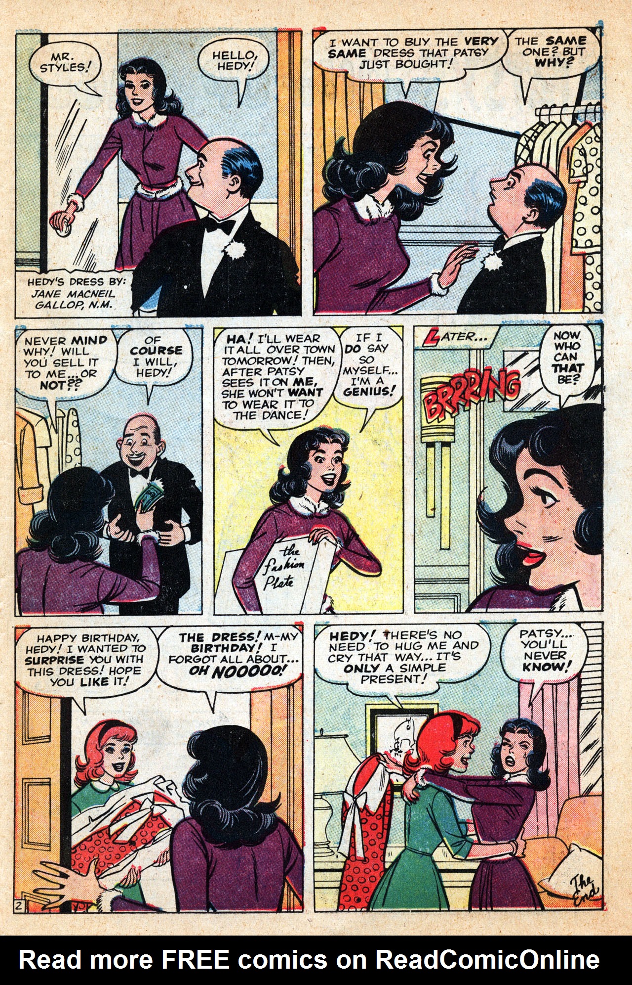 Read online Patsy and Hedy comic -  Issue #70 - 11