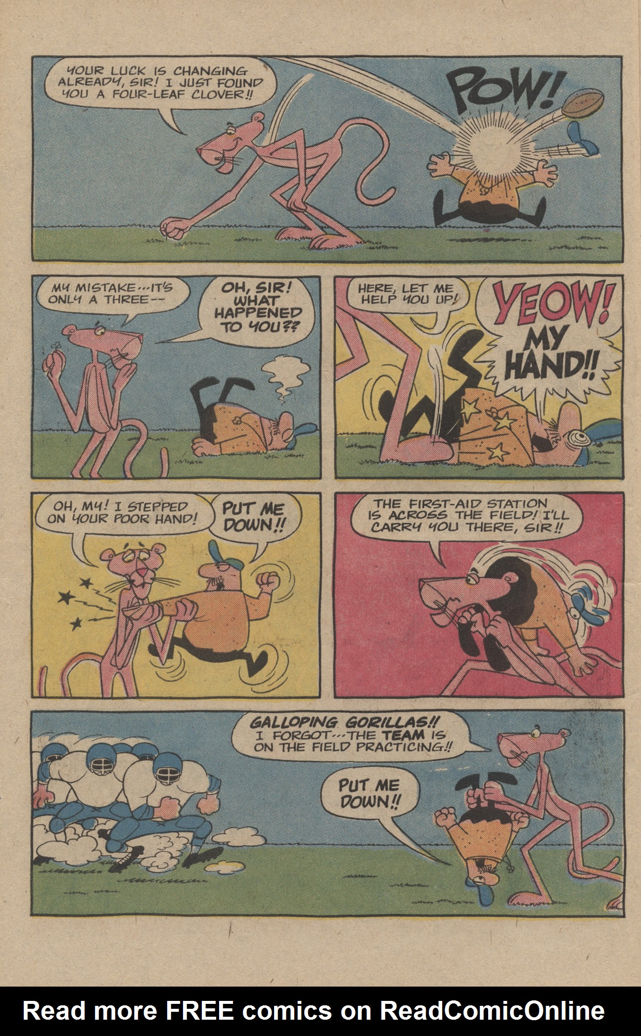 Read online The Pink Panther (1971) comic -  Issue #47 - 6