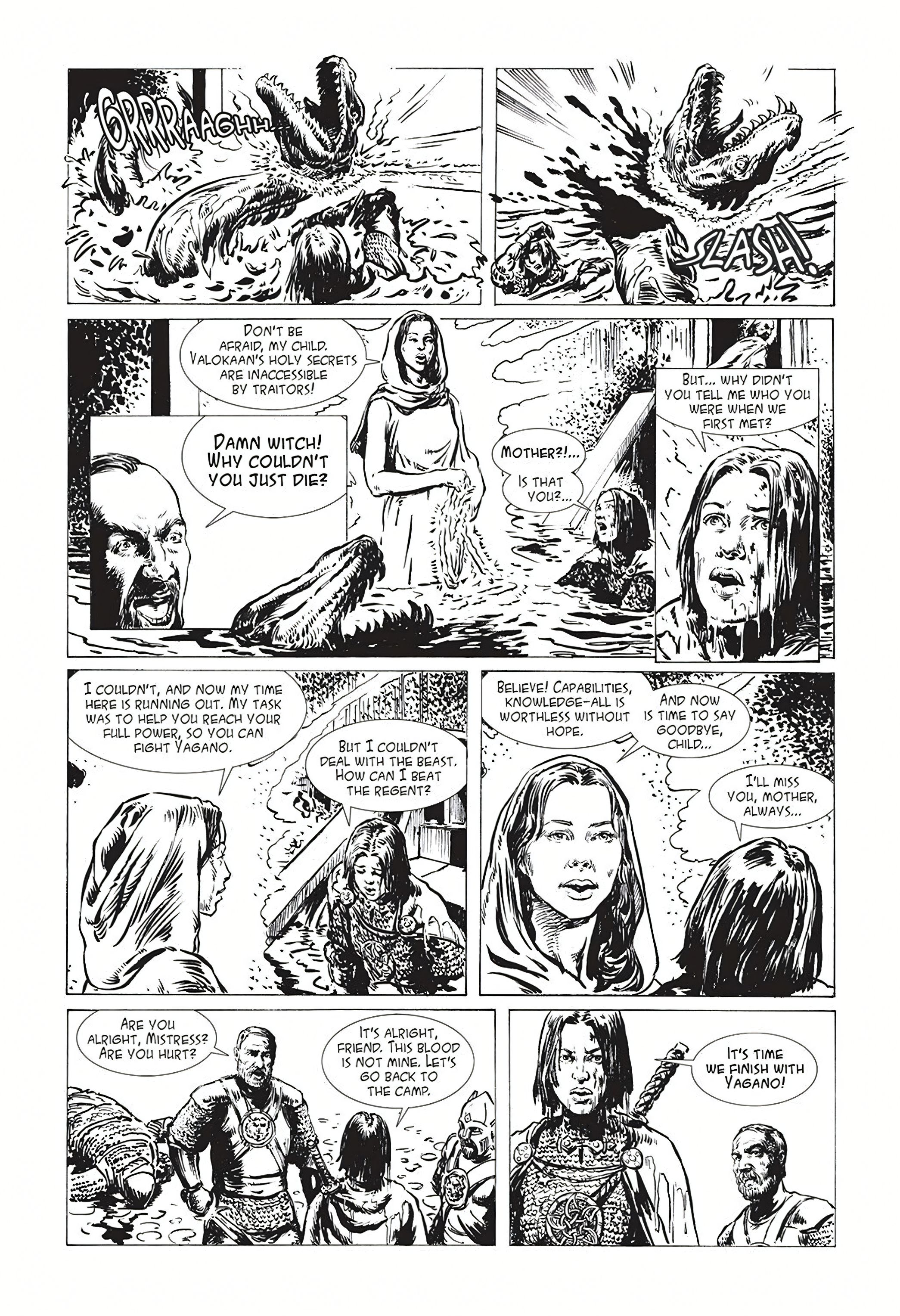 Read online Katana: The Battle for Valokaan comic -  Issue # Full - 44