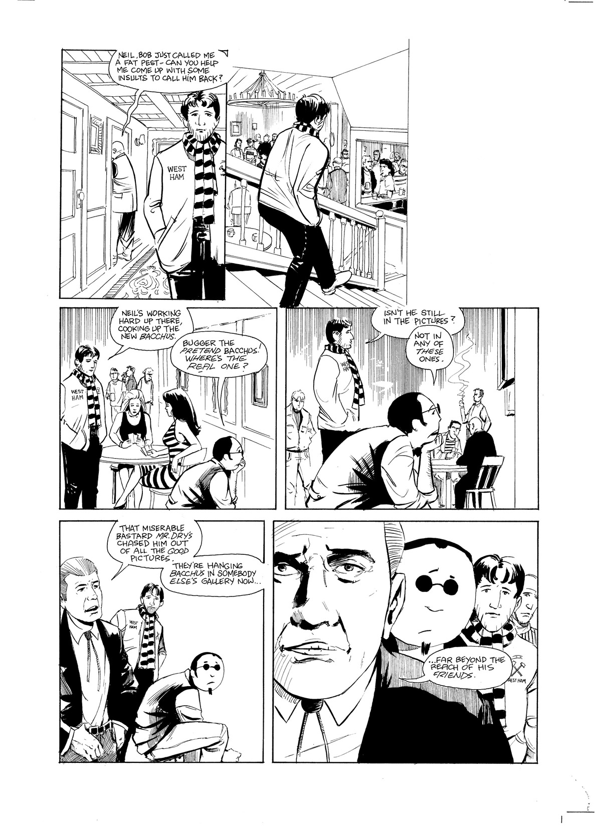 Read online Eddie Campbell's Bacchus comic -  Issue # TPB 5 - 38