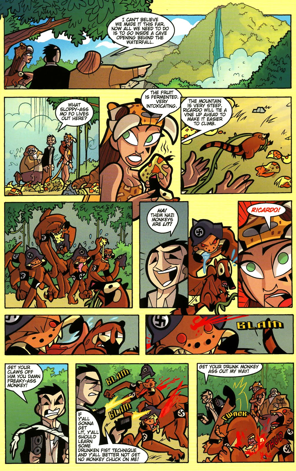 Read online Gun Fu: The Lost City comic -  Issue #3 - 19