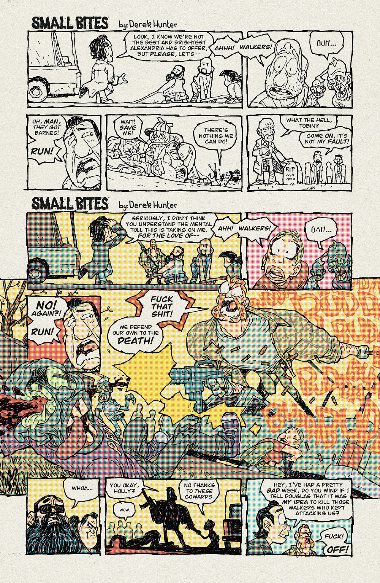 Read online The Walking Dead Deluxe comic -  Issue #73 - 34