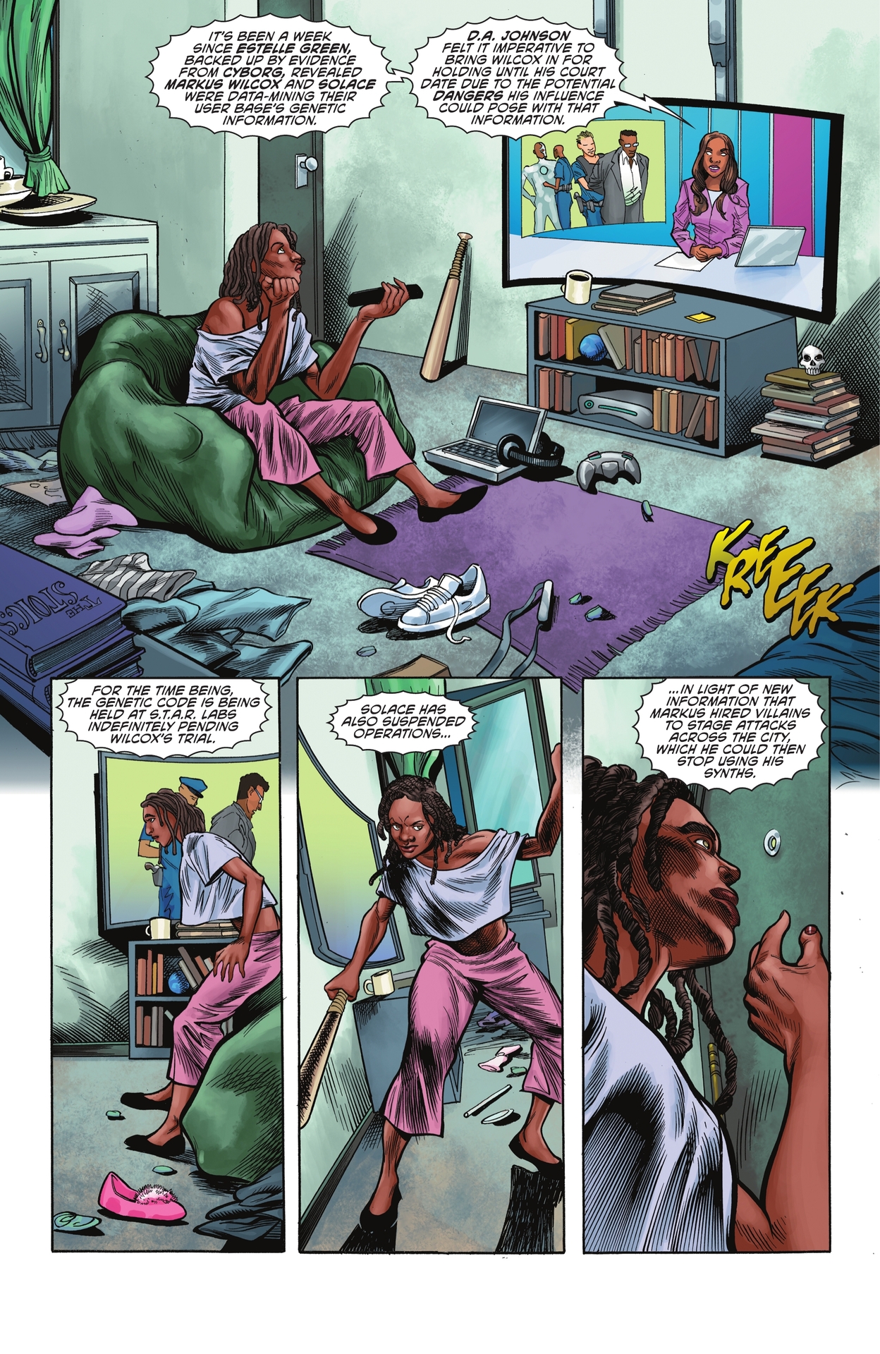 Read online Cyborg (2023) comic -  Issue #4 - 4