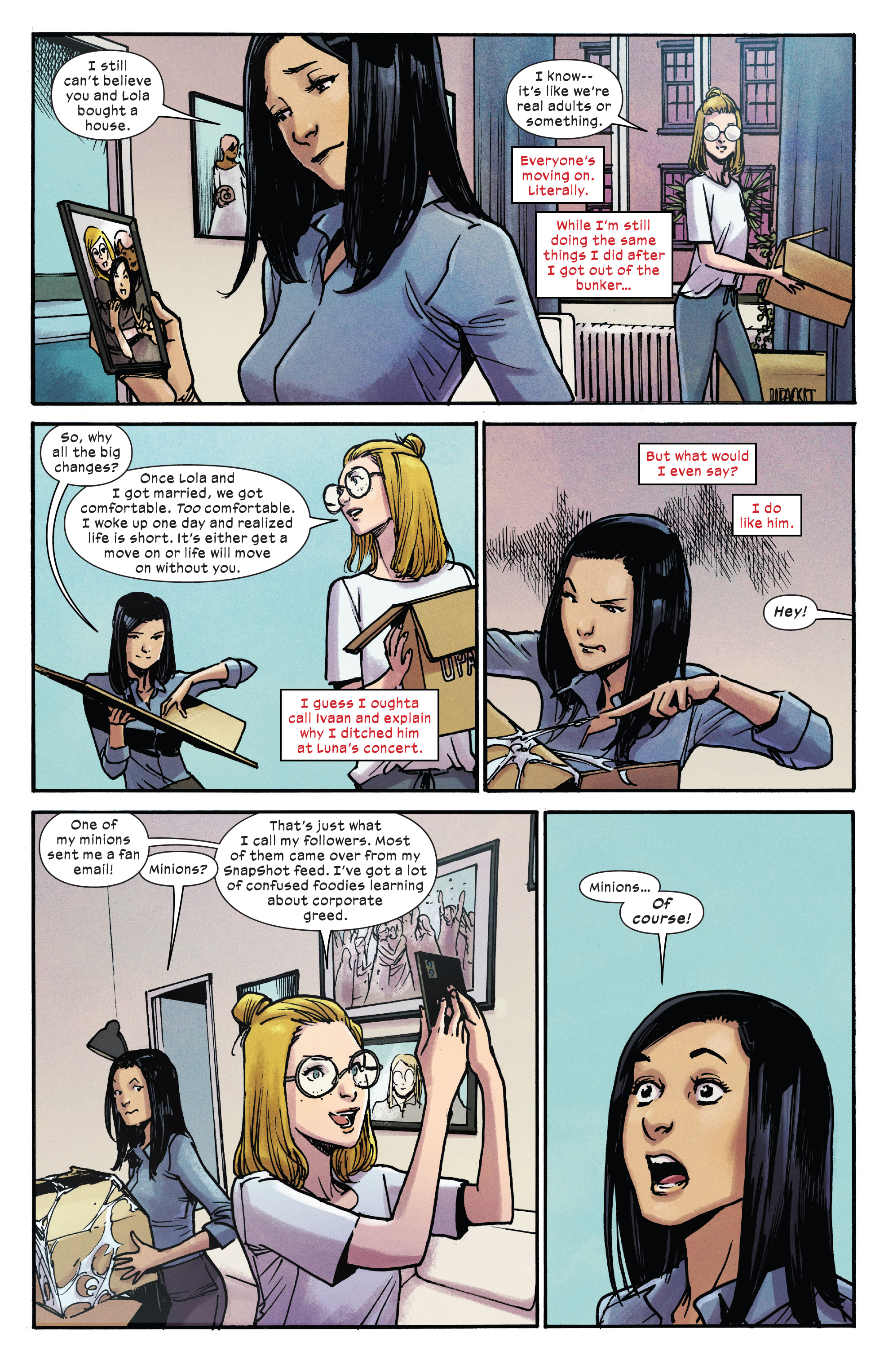 Read online Silk (2022) comic -  Issue #3 - 8