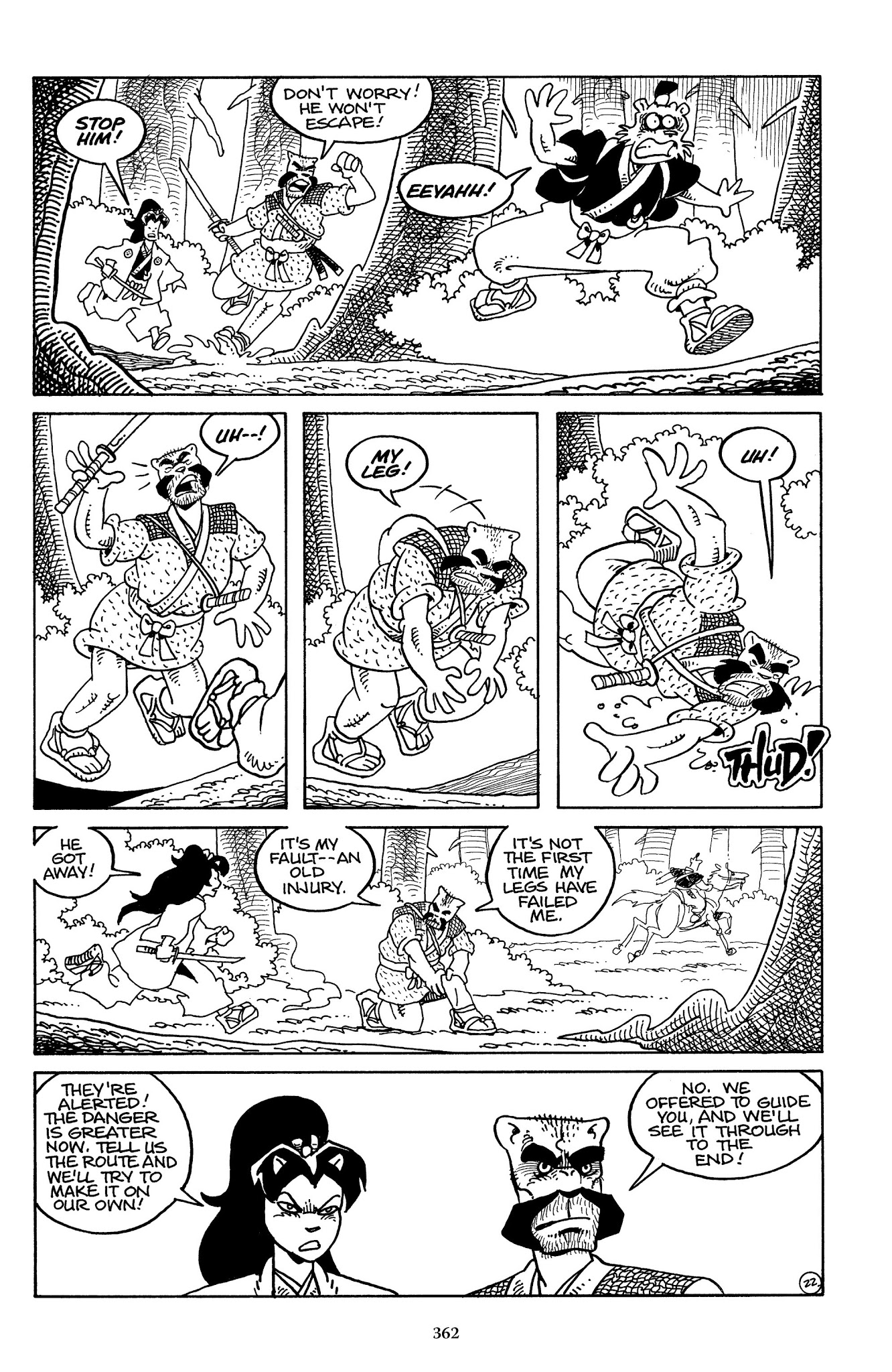 Read online The Usagi Yojimbo Saga comic -  Issue # TPB 2 - 356