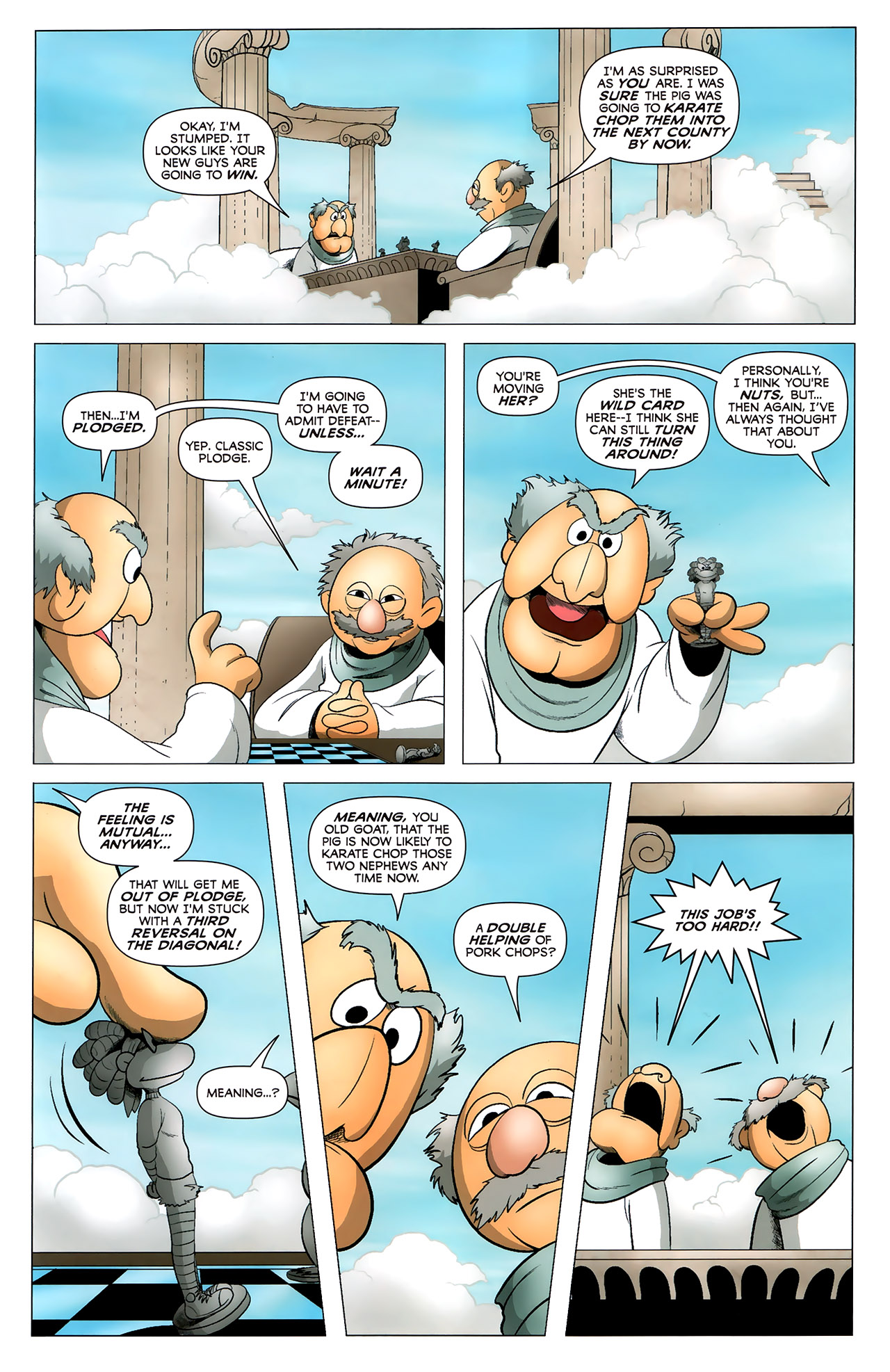 Read online The Muppet Show: The Comic Book comic -  Issue #5 - 19
