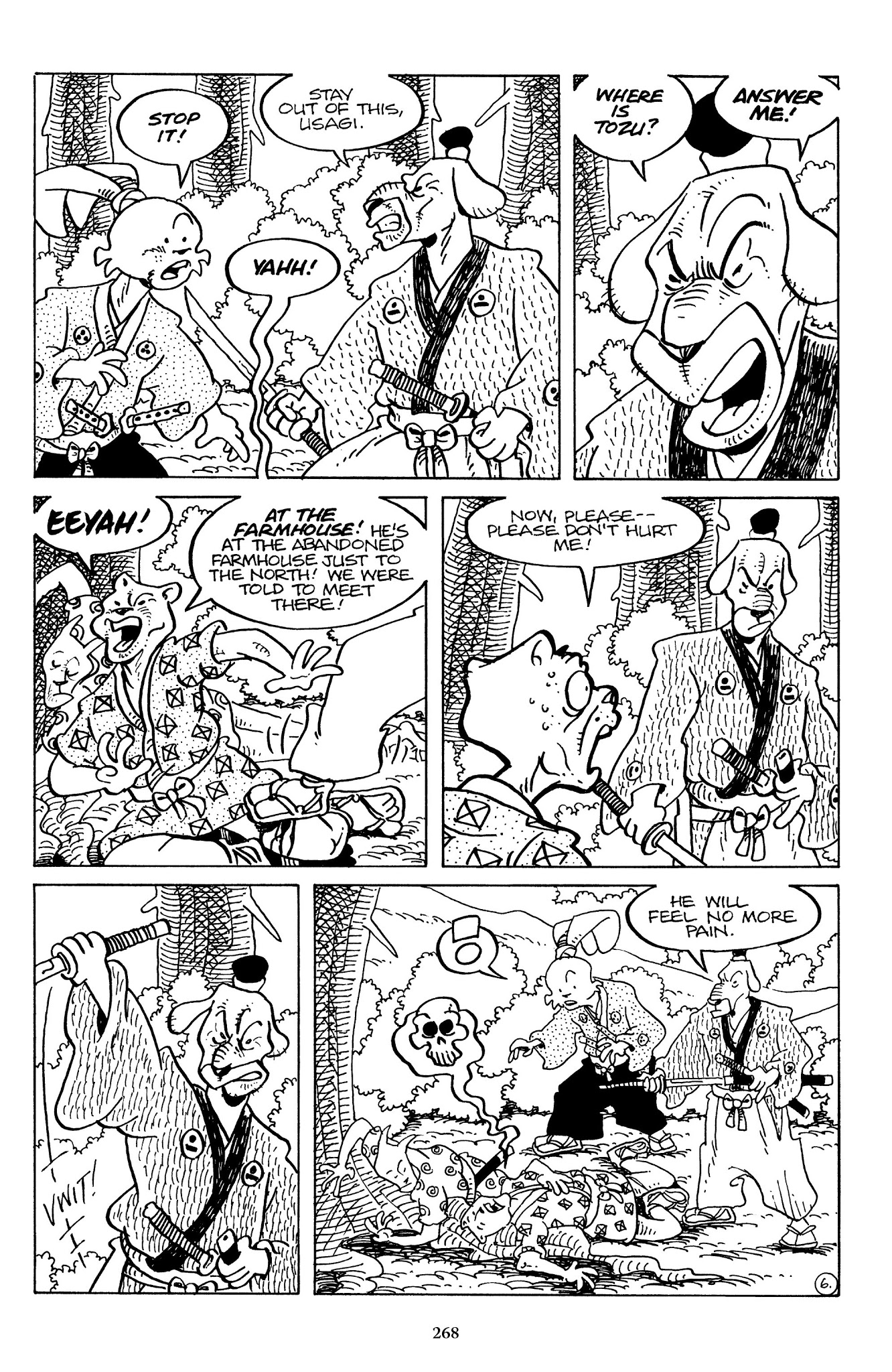 Read online The Usagi Yojimbo Saga comic -  Issue # TPB 7 - 263