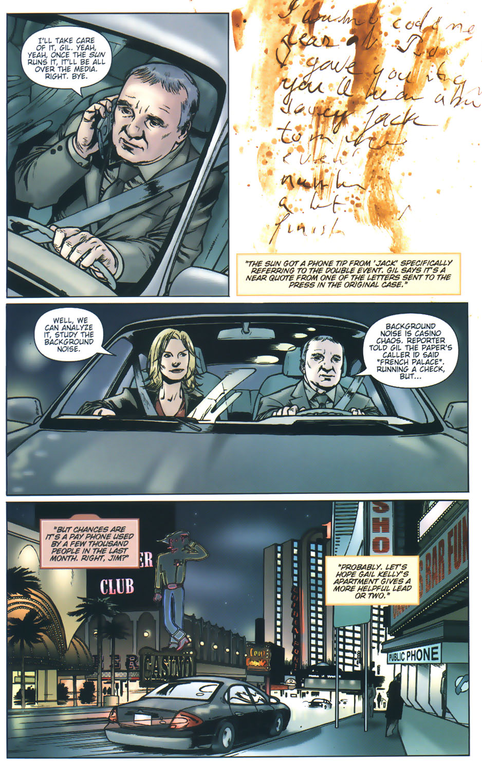 Read online CSI: Crime Scene Investigation comic -  Issue #3 - 14