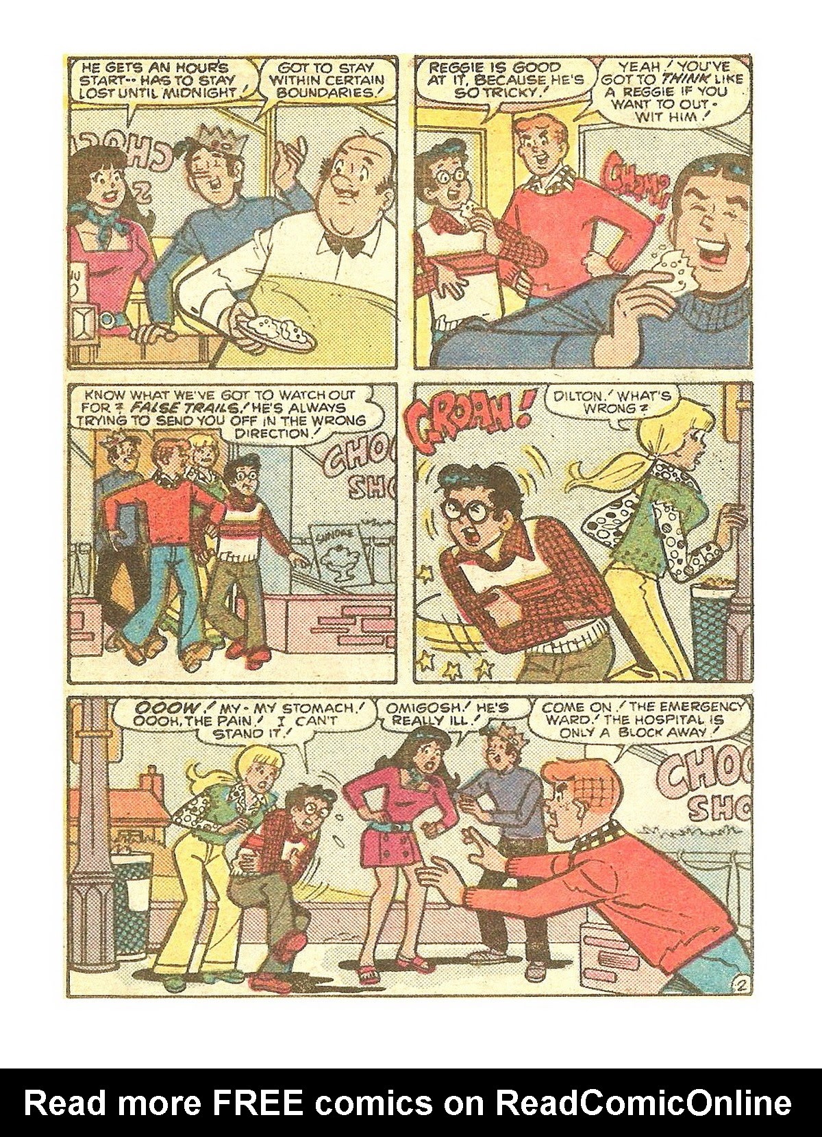 Read online Archie's Double Digest Magazine comic -  Issue #38 - 203