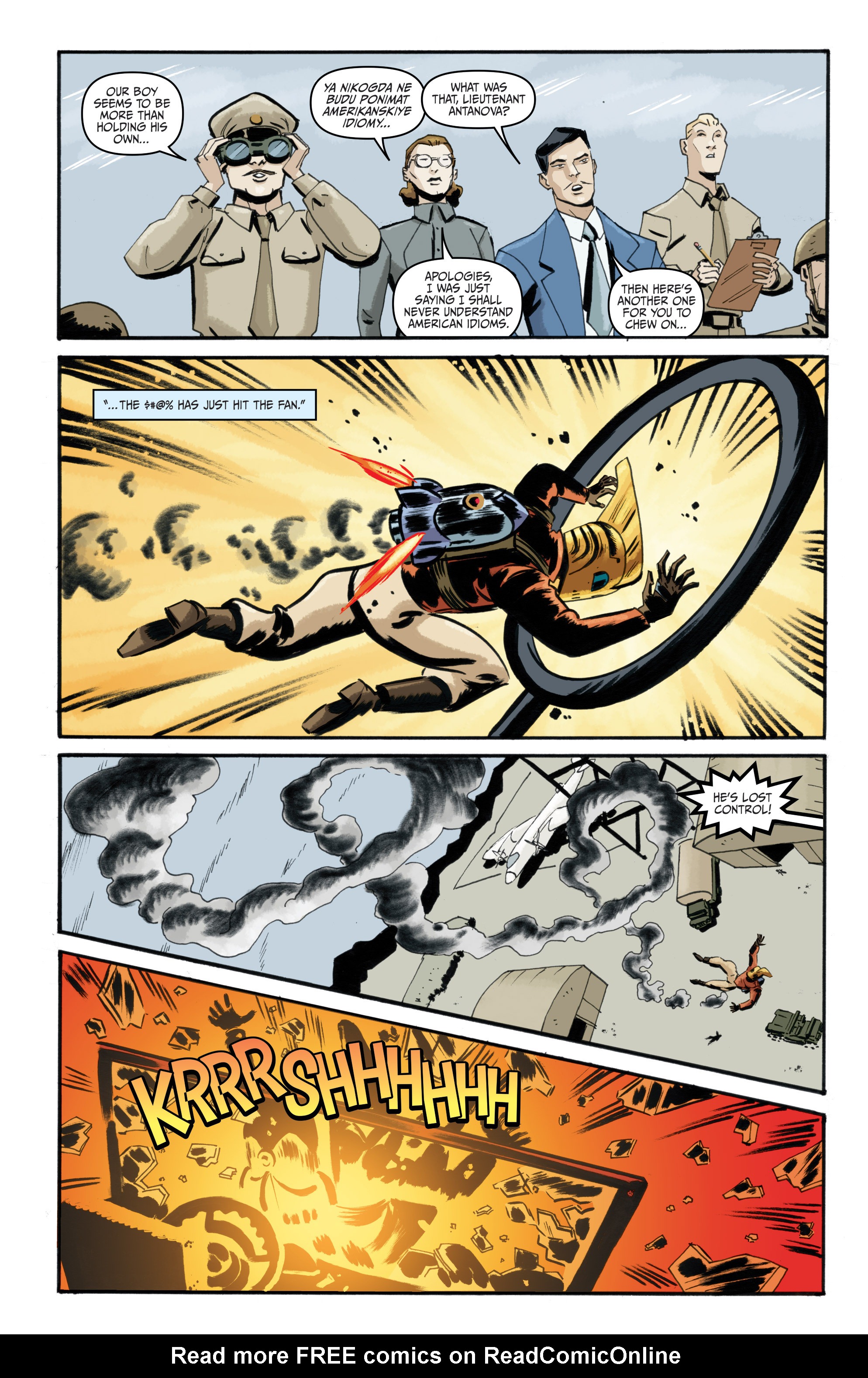 Read online The Rocketeer at War comic -  Issue #1 - 5