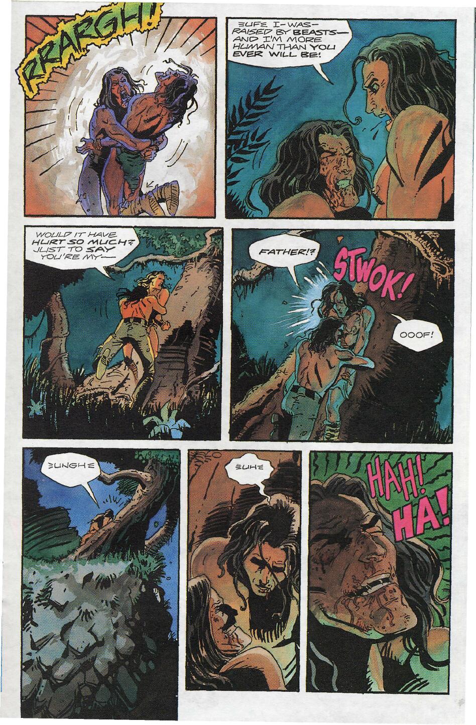 Read online Tarzan the Warrior comic -  Issue #5 - 21