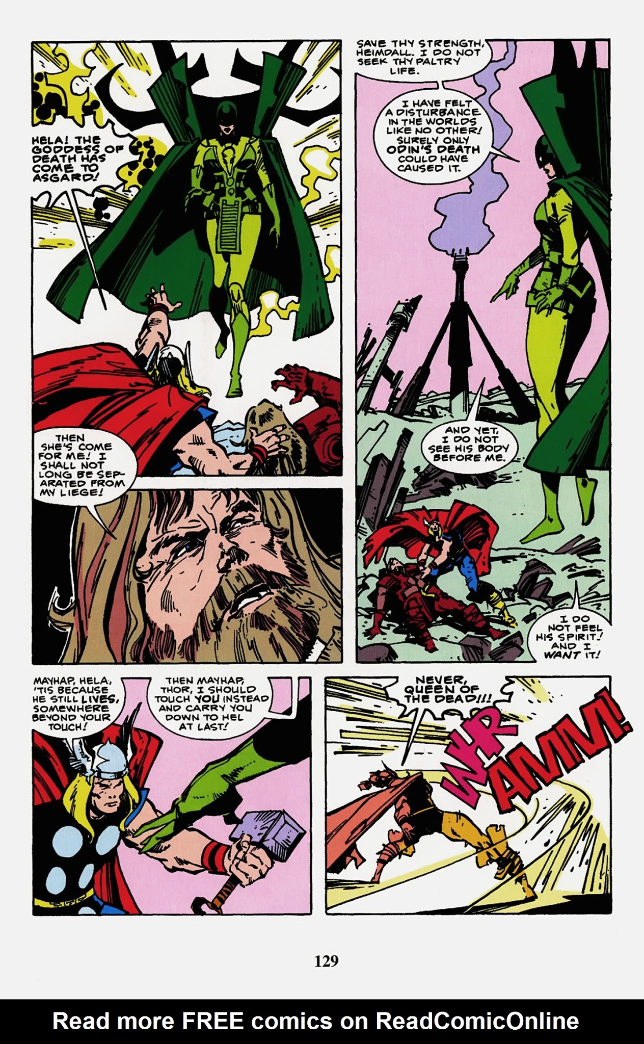 Read online Thor Visionaries: Walter Simonson comic -  Issue # TPB 2 - 131