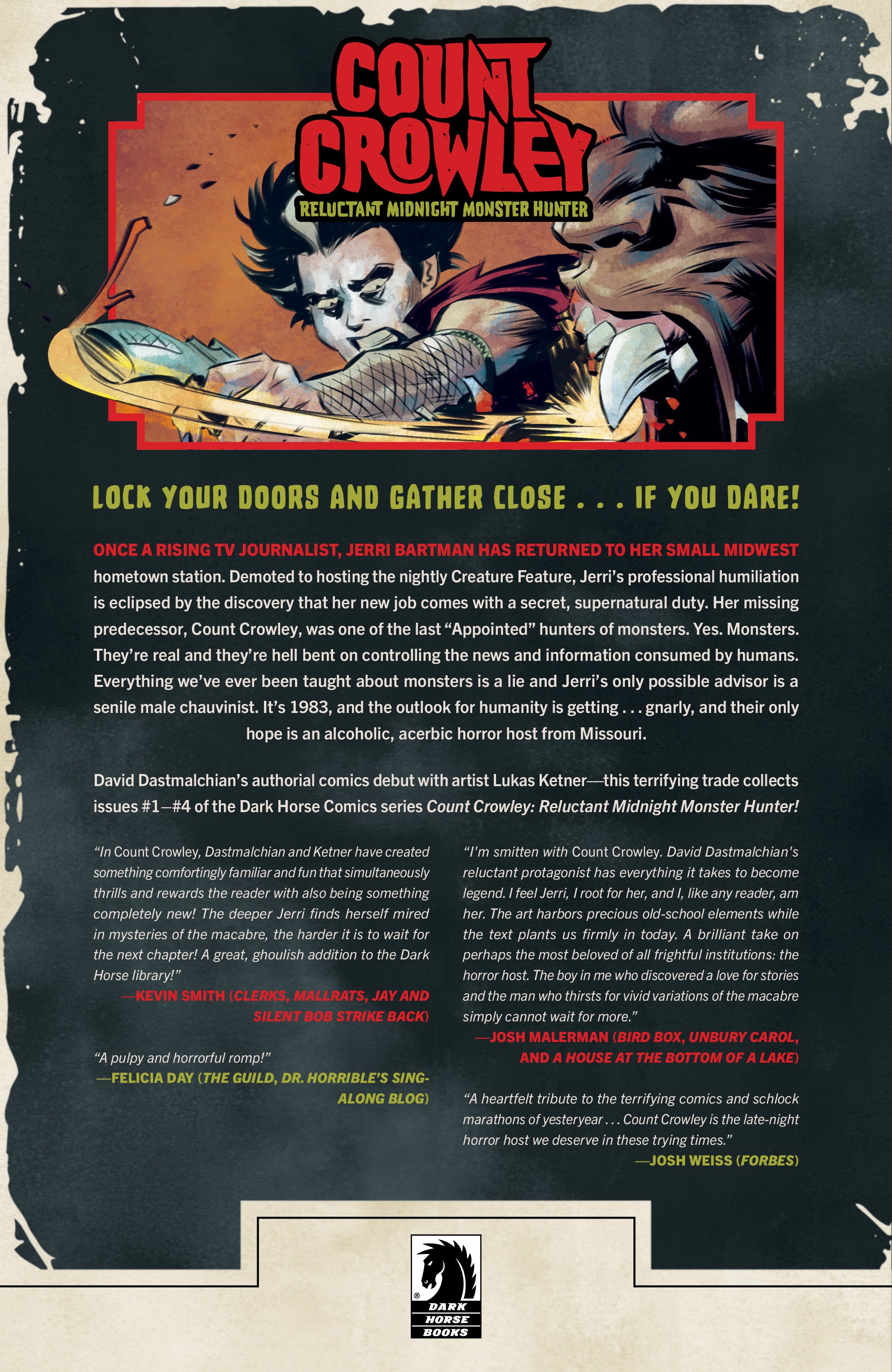 Read online Count Crowley: Reluctant Midnight Monster Hunter comic -  Issue # _TPB - 107