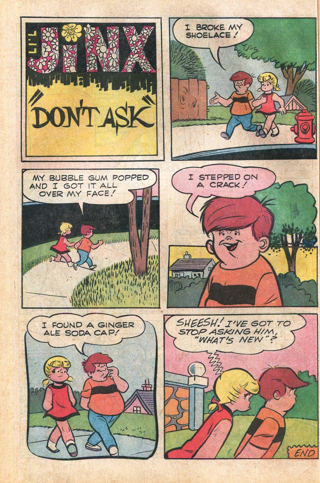 Read online Jughead's Jokes comic -  Issue #14 - 34
