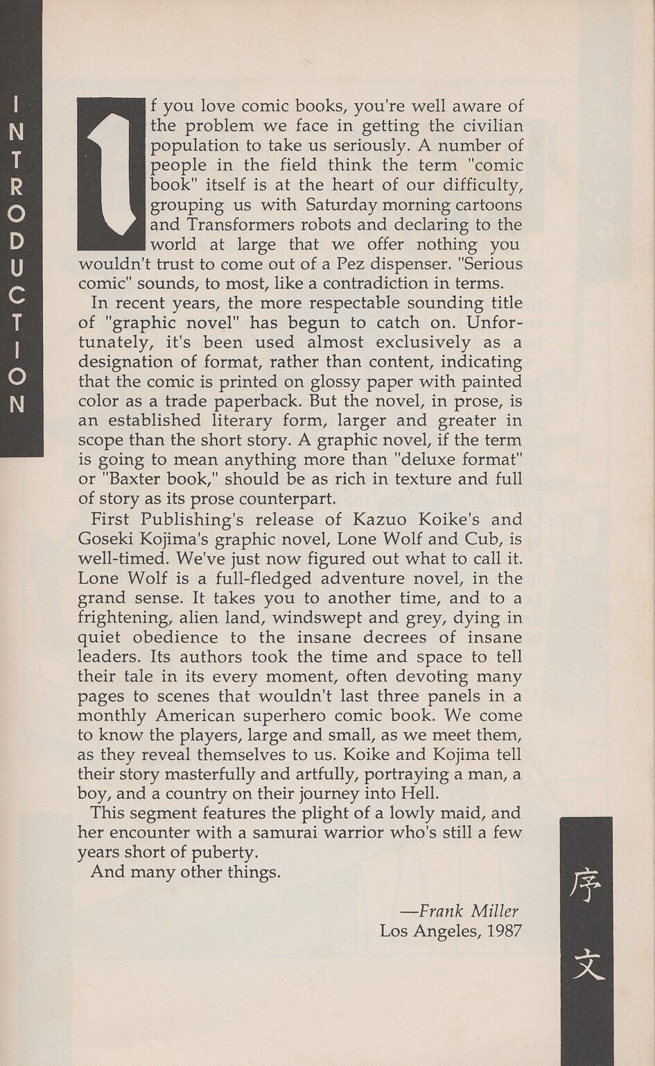 Read online Lone Wolf and Cub comic -  Issue #2 - 2