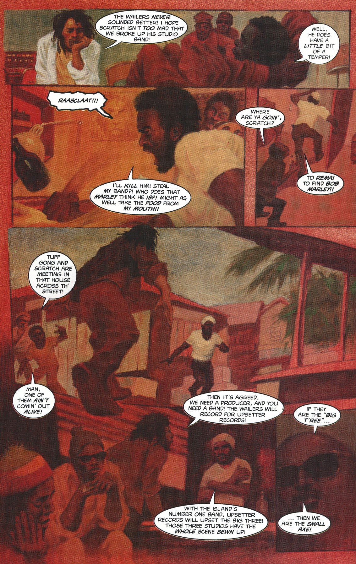 Read online Bob Marley: Tale of the Tuff Gong comic -  Issue #2 - 16