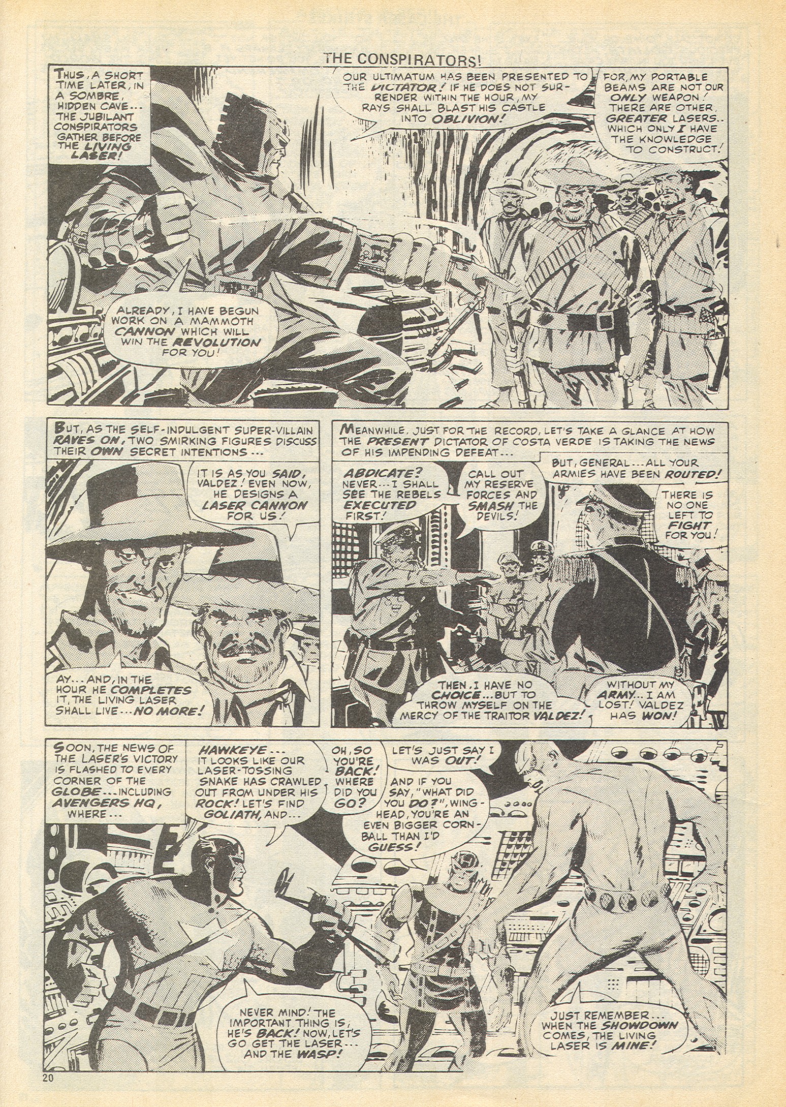 Read online The Avengers (1973) comic -  Issue #36 - 20