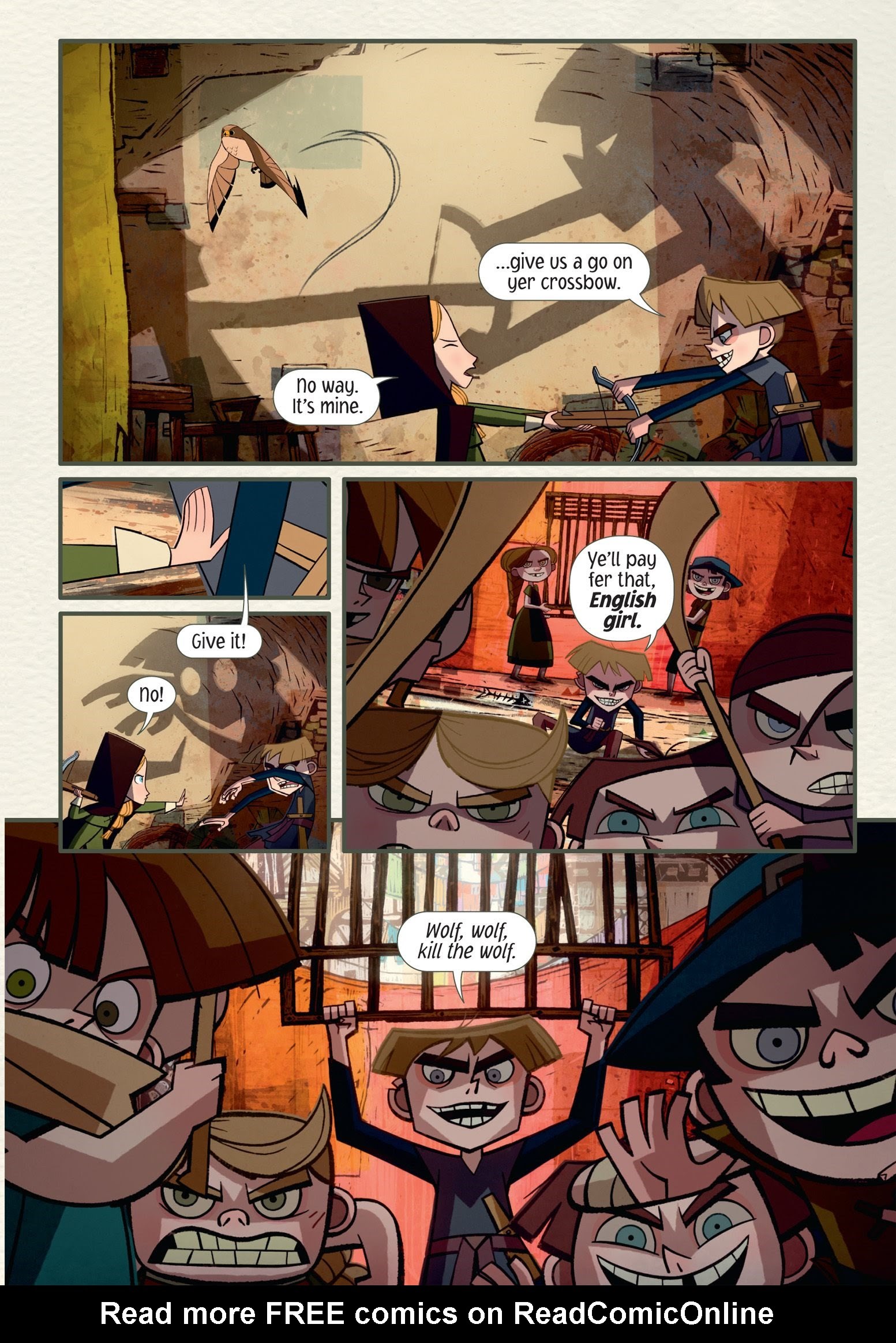 Read online Wolfwalkers: The Graphic Novel comic -  Issue # TPB (Part 1) - 42