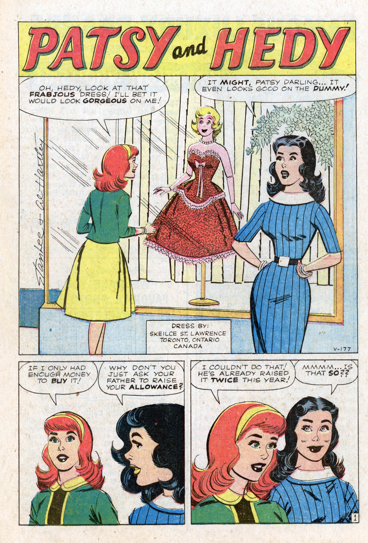 Read online Patsy and Hedy comic -  Issue #76 - 20