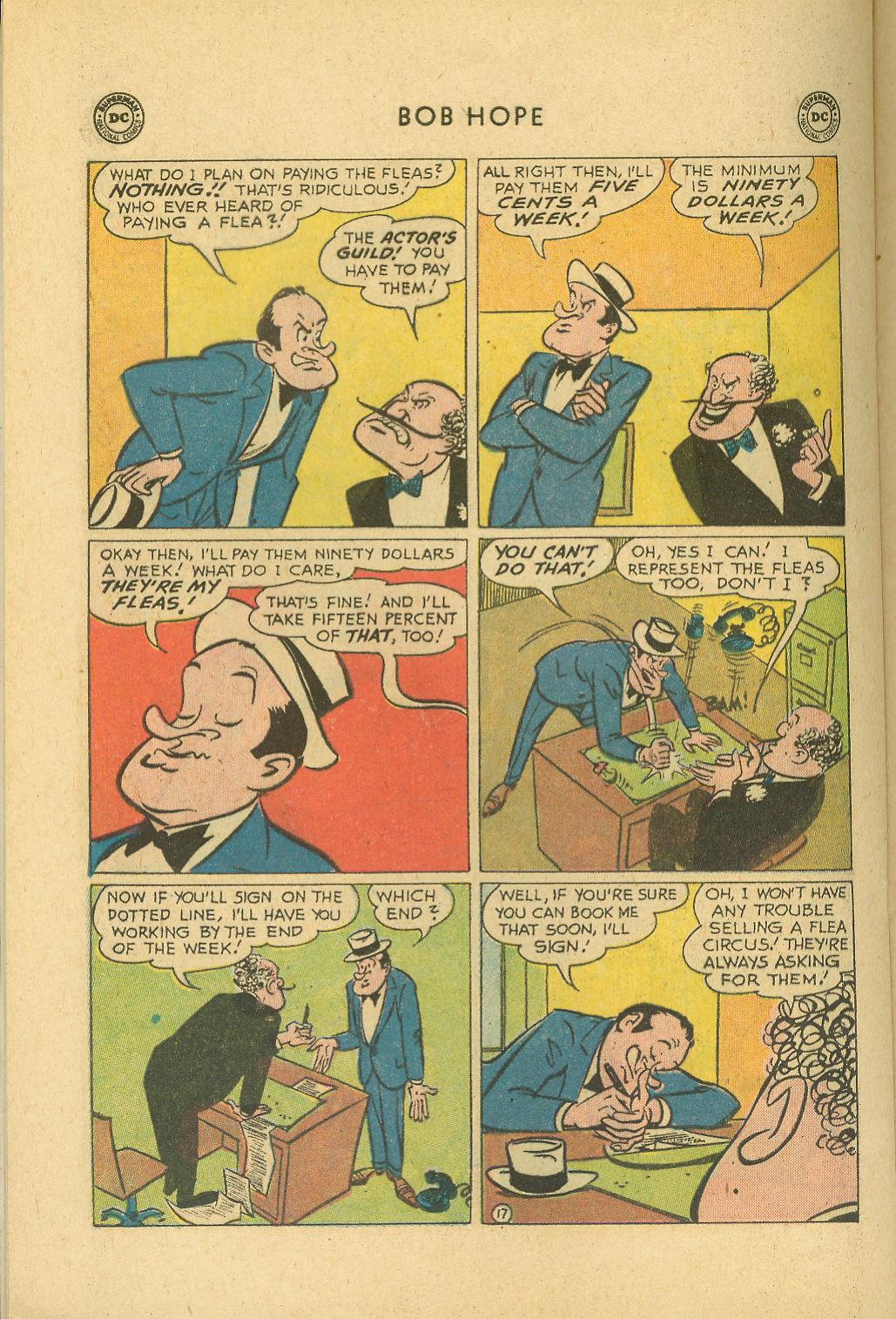 Read online The Adventures of Bob Hope comic -  Issue #67 - 20