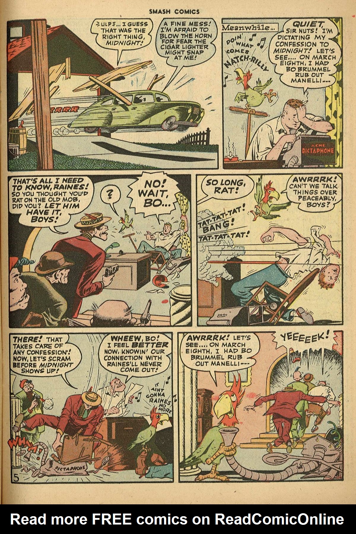Read online Smash Comics comic -  Issue #69 - 7