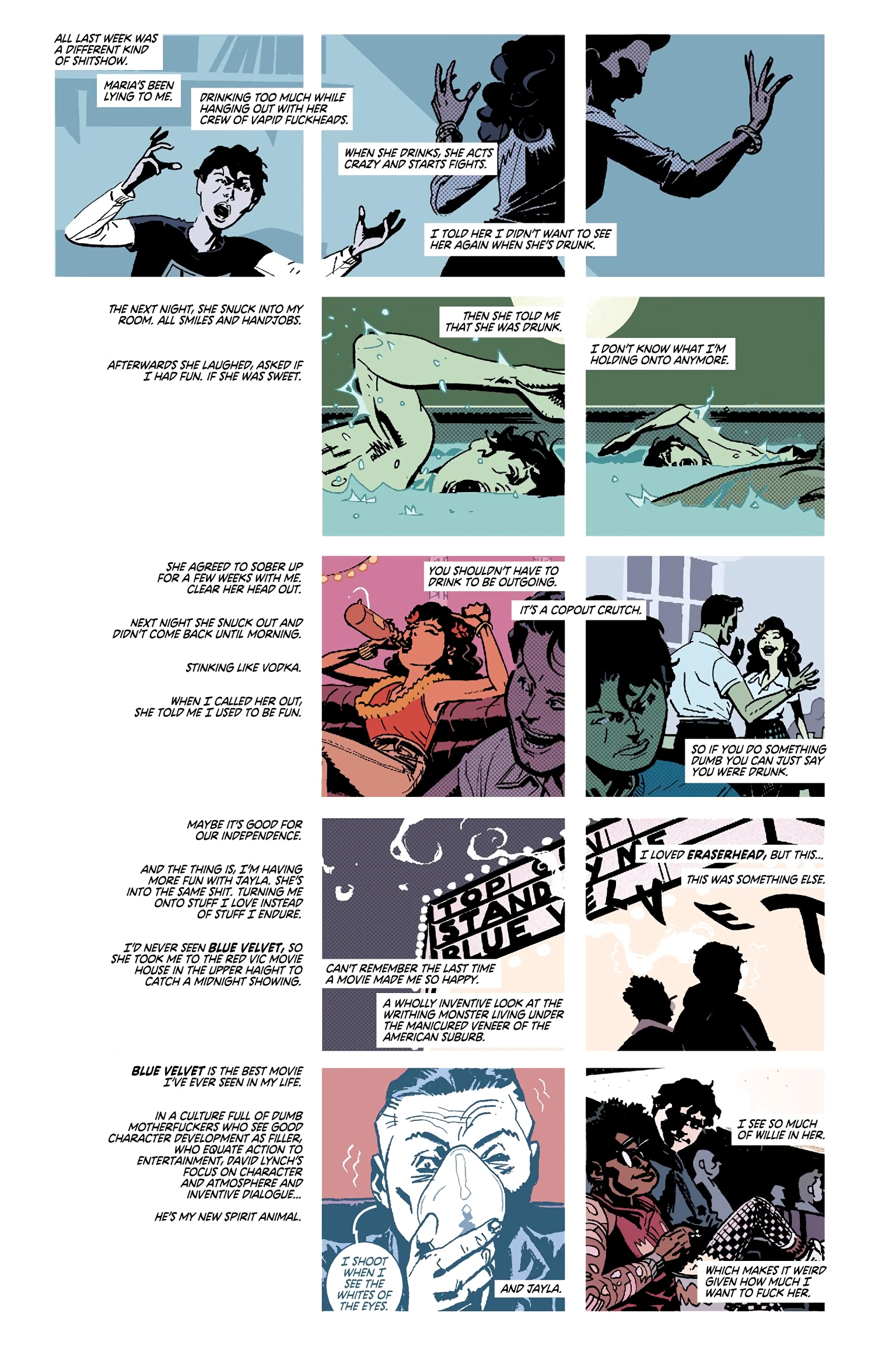 Read online Deadly Class comic -  Issue # _Deluxe Edition Teen Age Riot (Part 3) - 71