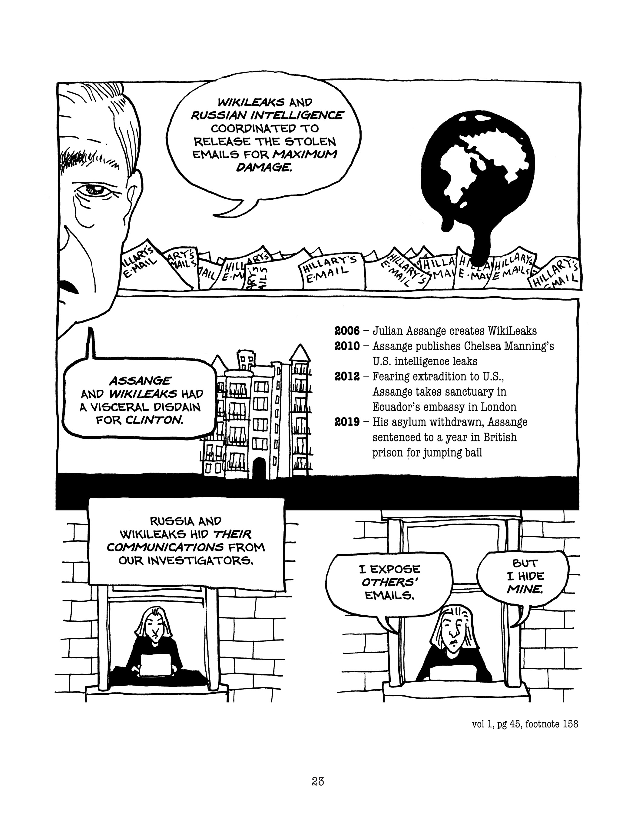 Read online The Mueller Report Graphic Novel comic -  Issue # TPB (Part 1) - 23