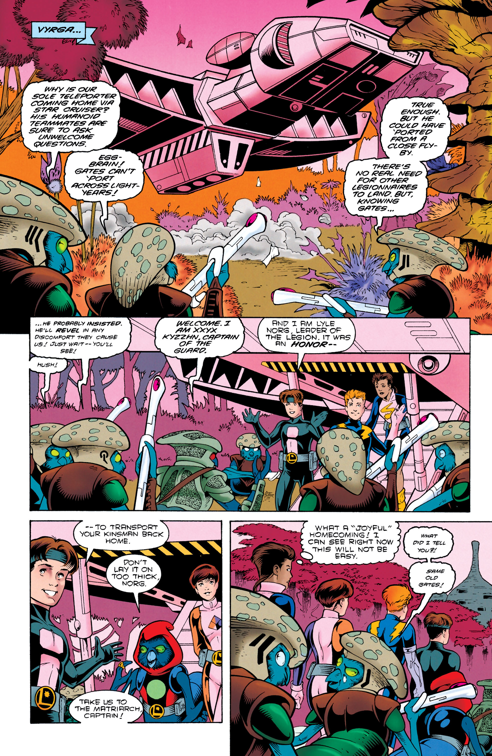 Read online Legionnaires comic -  Issue #45 - 11