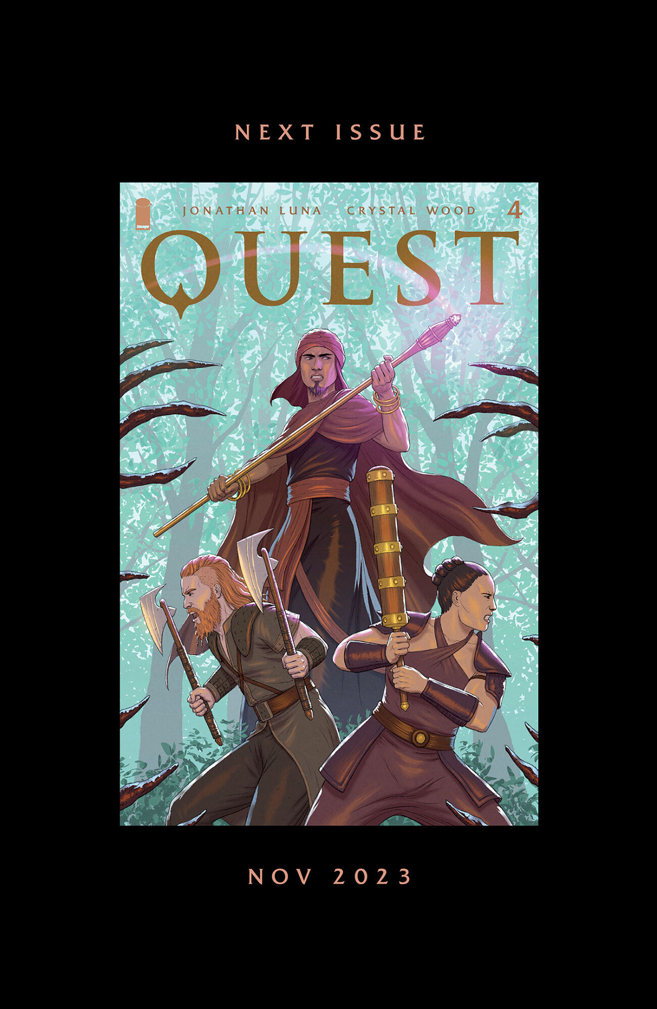 Read online Quest comic -  Issue #3 - 26