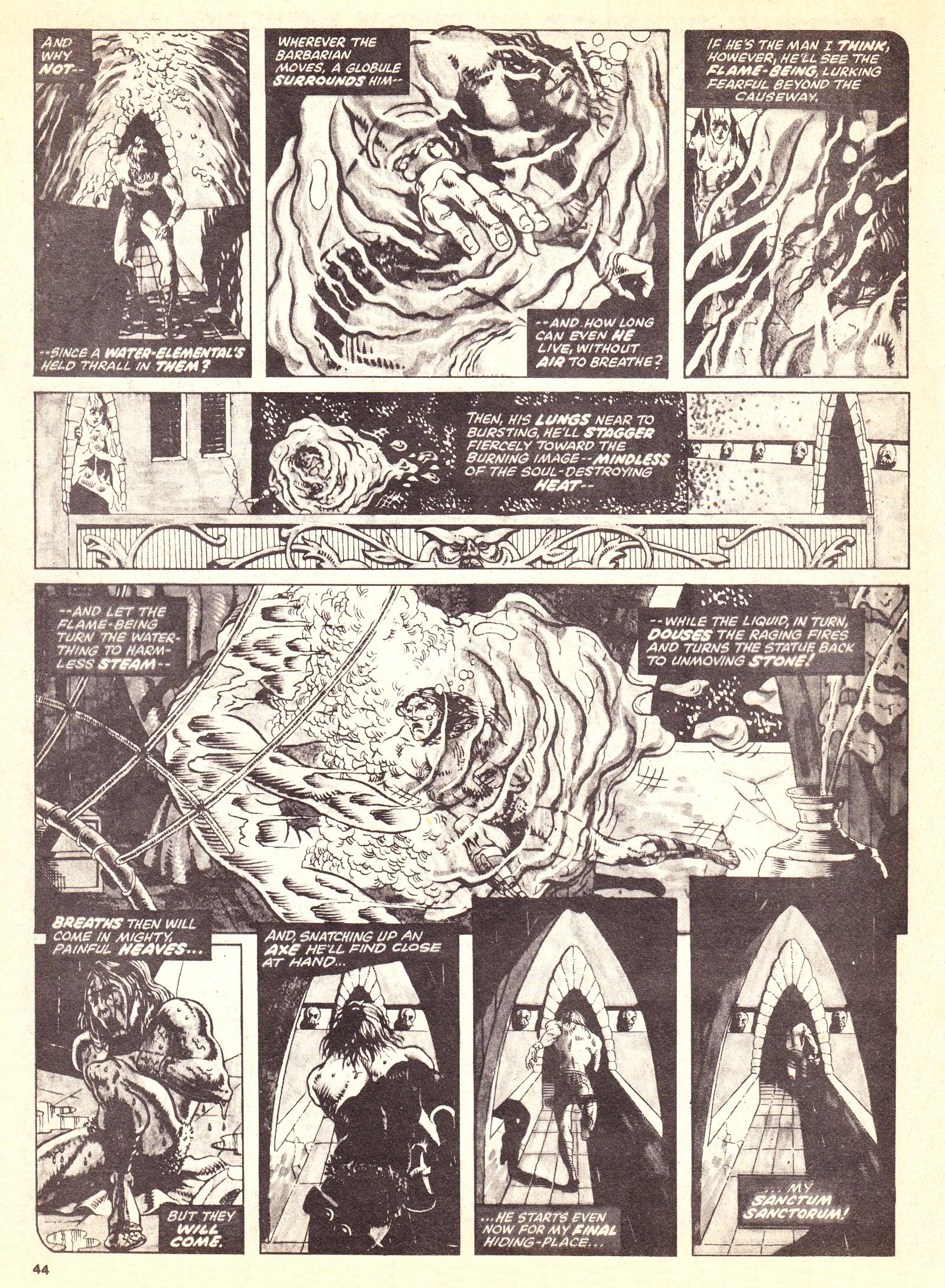 Read online The Savage Sword of Conan (1975) comic -  Issue #8 - 44