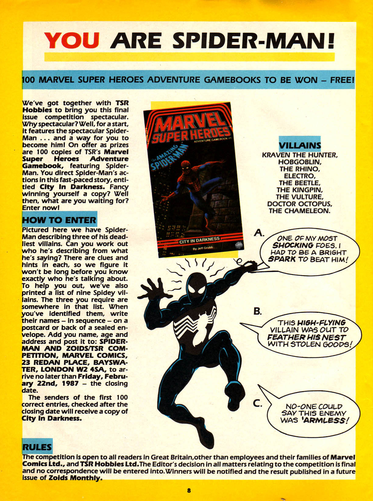 Read online Spider-Man and Zoids comic -  Issue #51 - 8