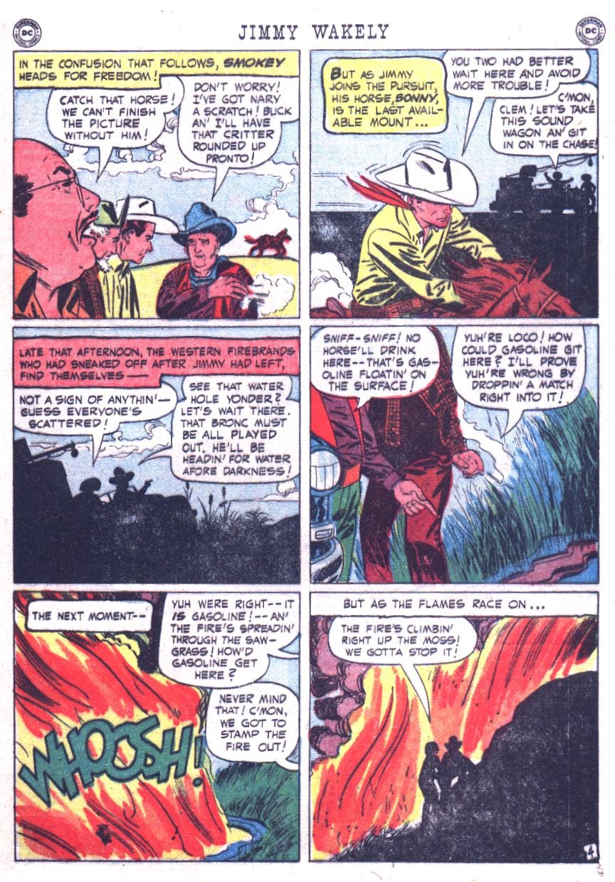 Read online Jimmy Wakely comic -  Issue #9 - 7