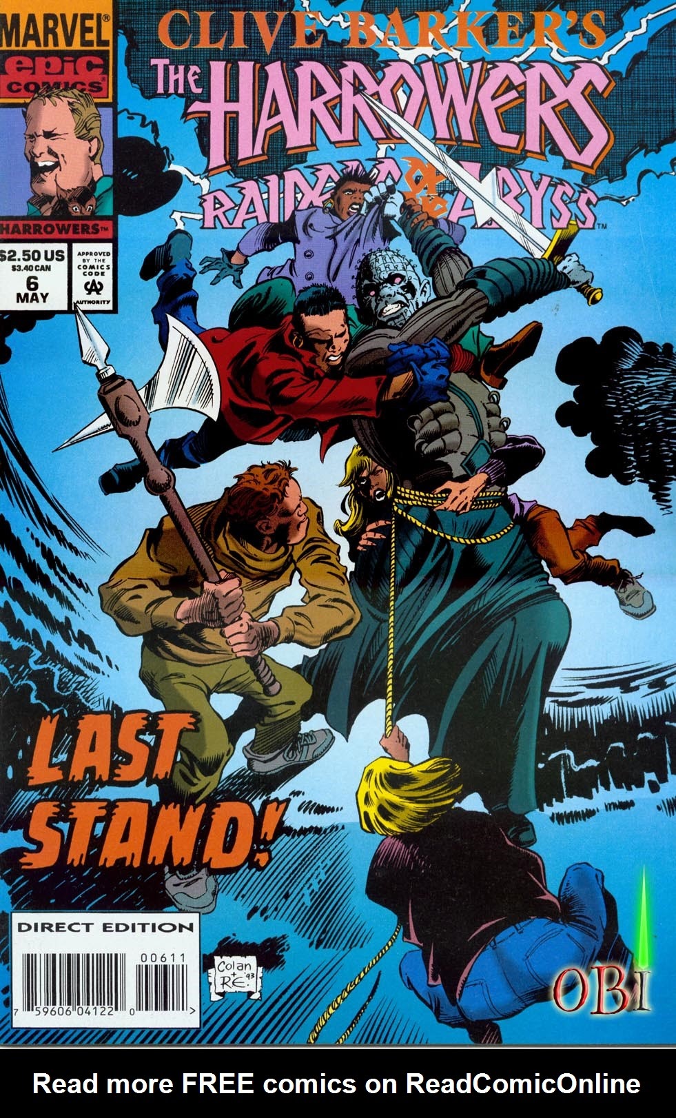 Read online Clive Barker's The Harrowers comic -  Issue #6 - 1