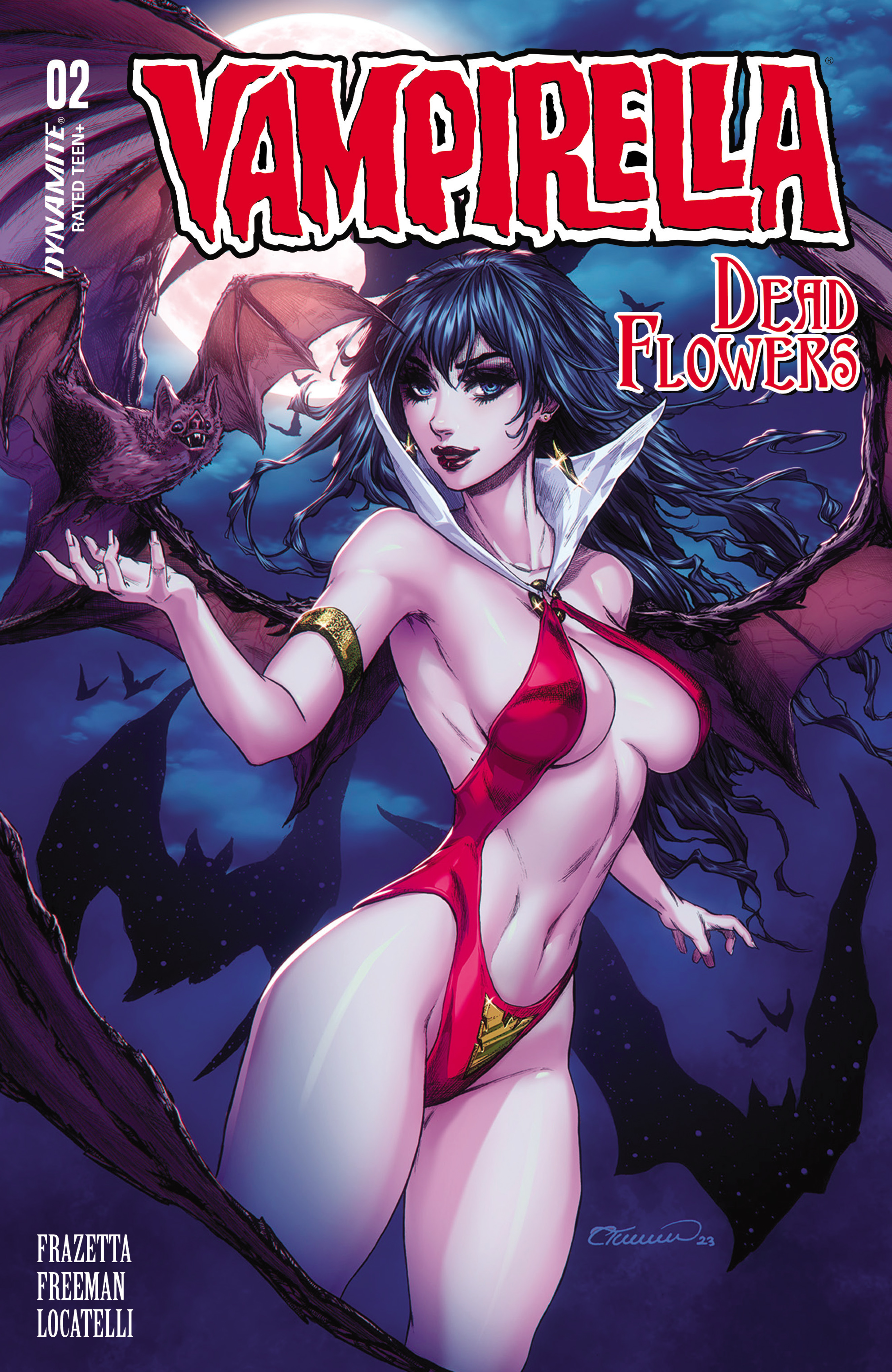 Read online Vampirella: Dead Flowers comic -  Issue #2 - 2