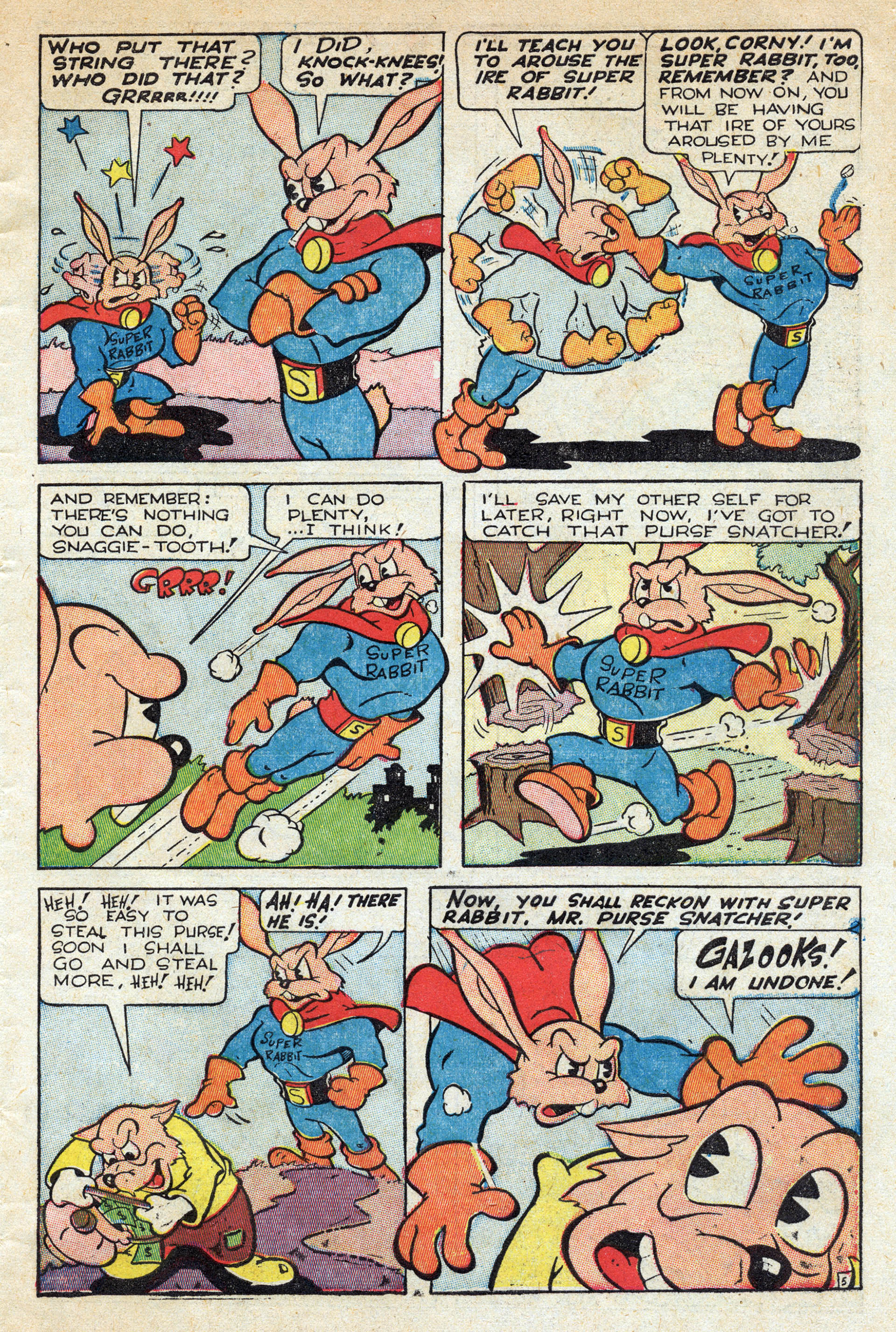 Read online Super Rabbit comic -  Issue #7 - 7