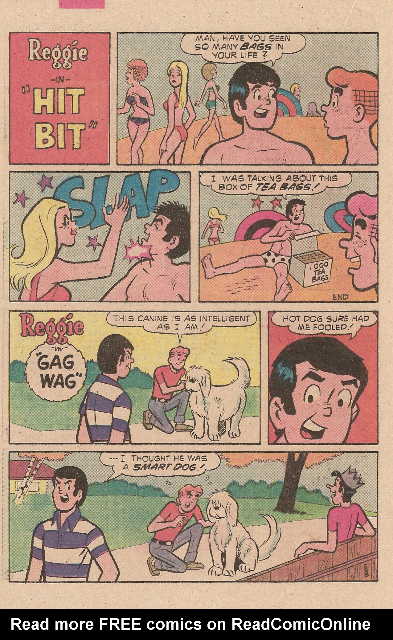 Read online Reggie's Wise Guy Jokes comic -  Issue #55 - 20