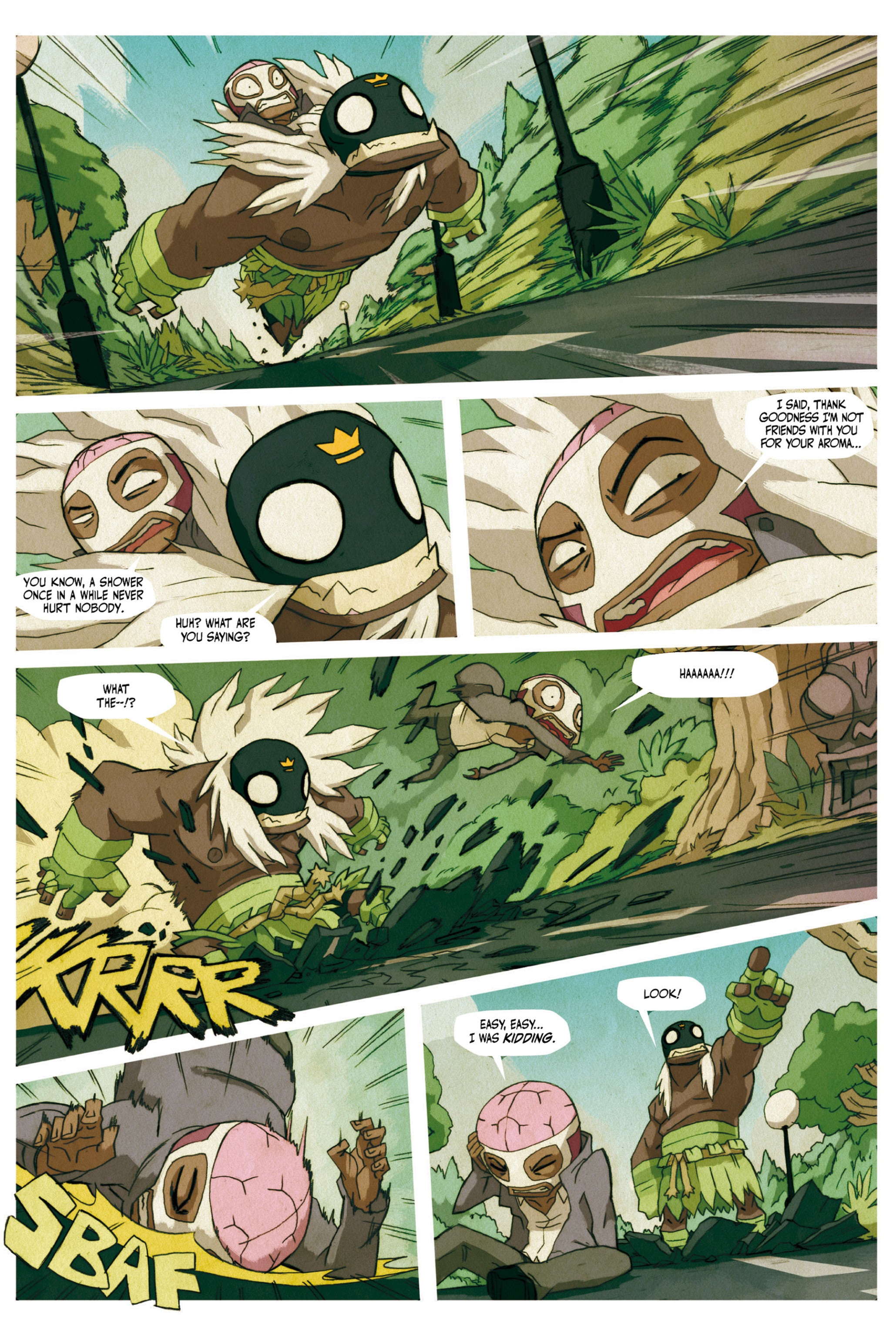 Read online The Tikitis comic -  Issue #2 - 21