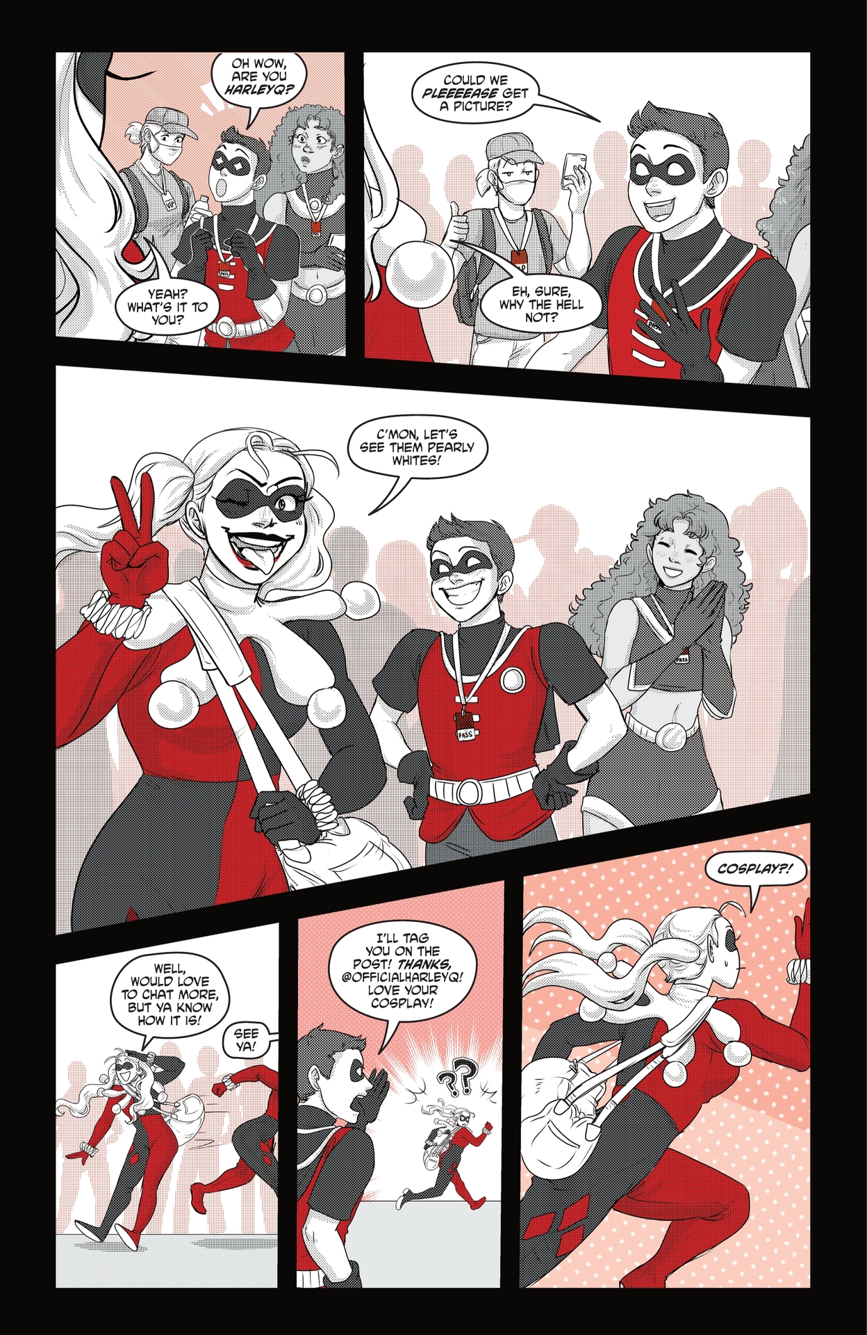 Read online Harley Quinn: Black   White   Redder comic -  Issue #5 - 30