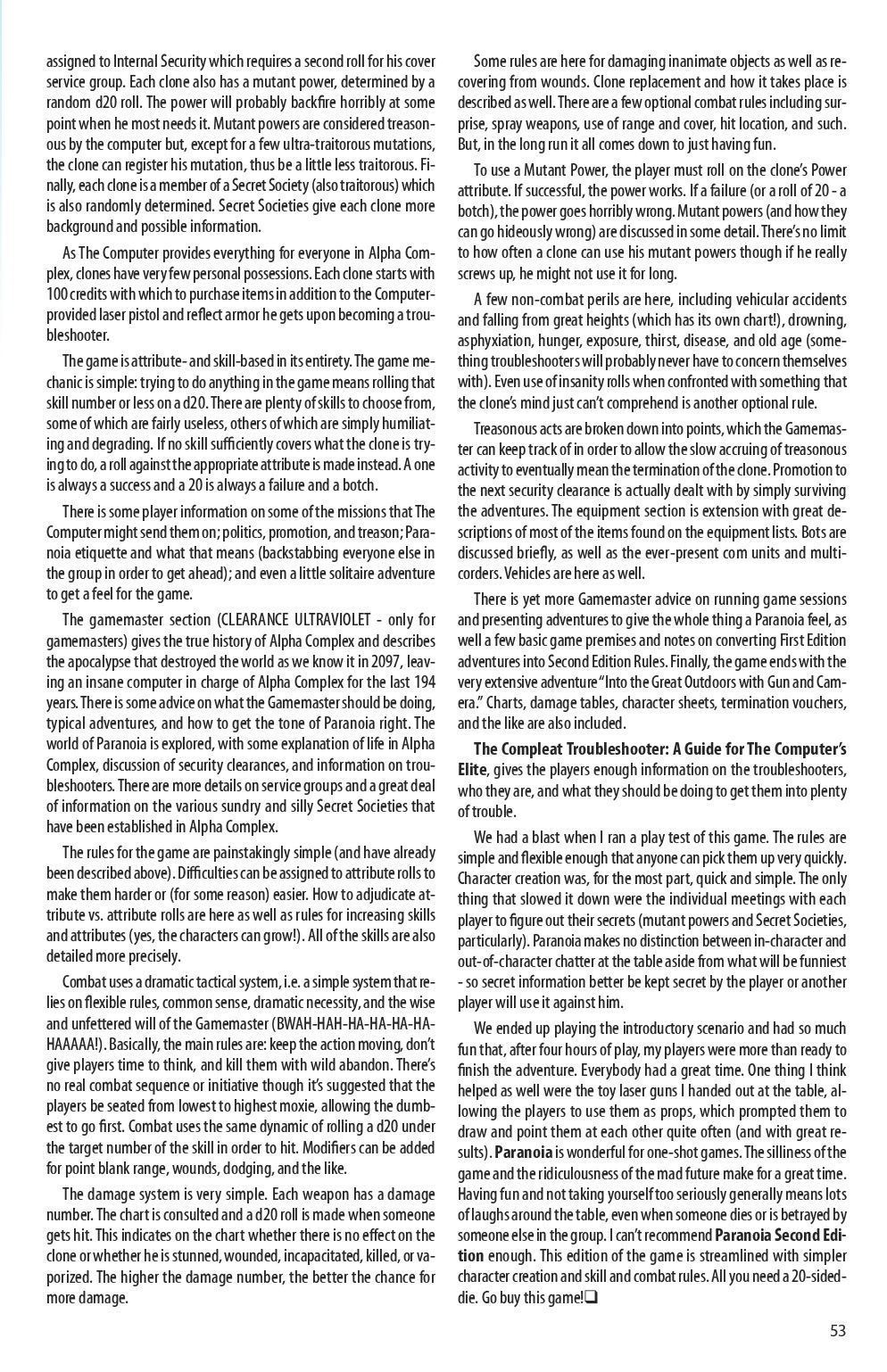 Read online Knights of the Dinner Table comic -  Issue #207 - 56