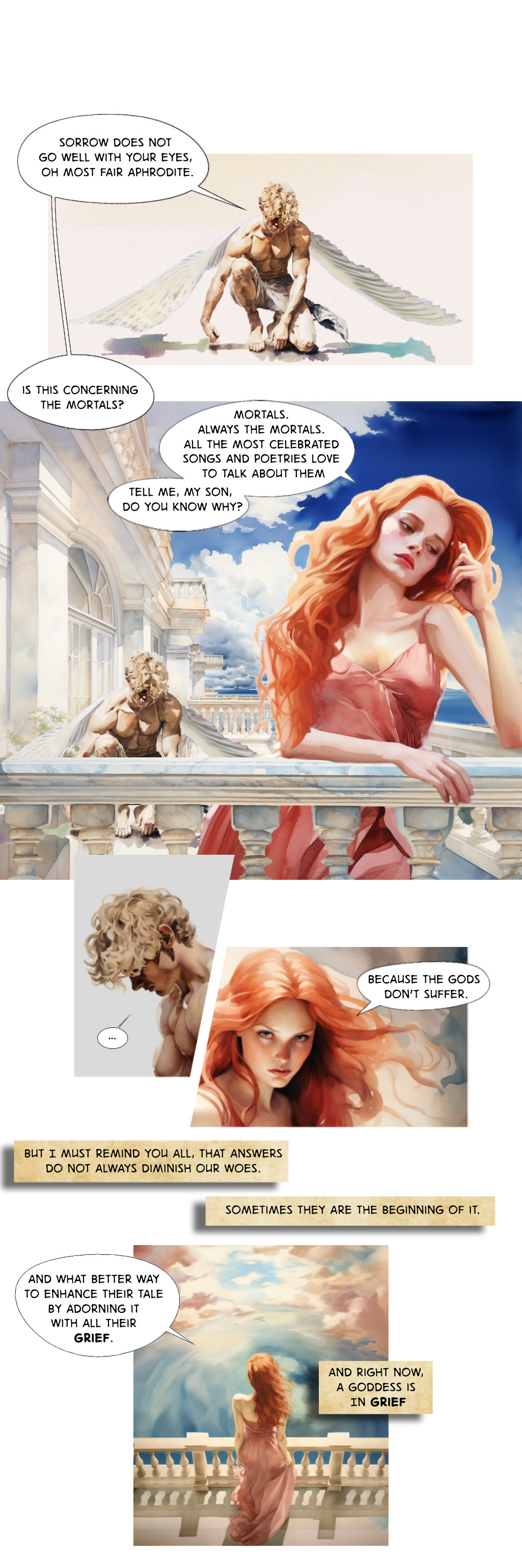 Read online LOVE & REASON: The myth of Eros and Psyche comic -  Issue #1 - 5